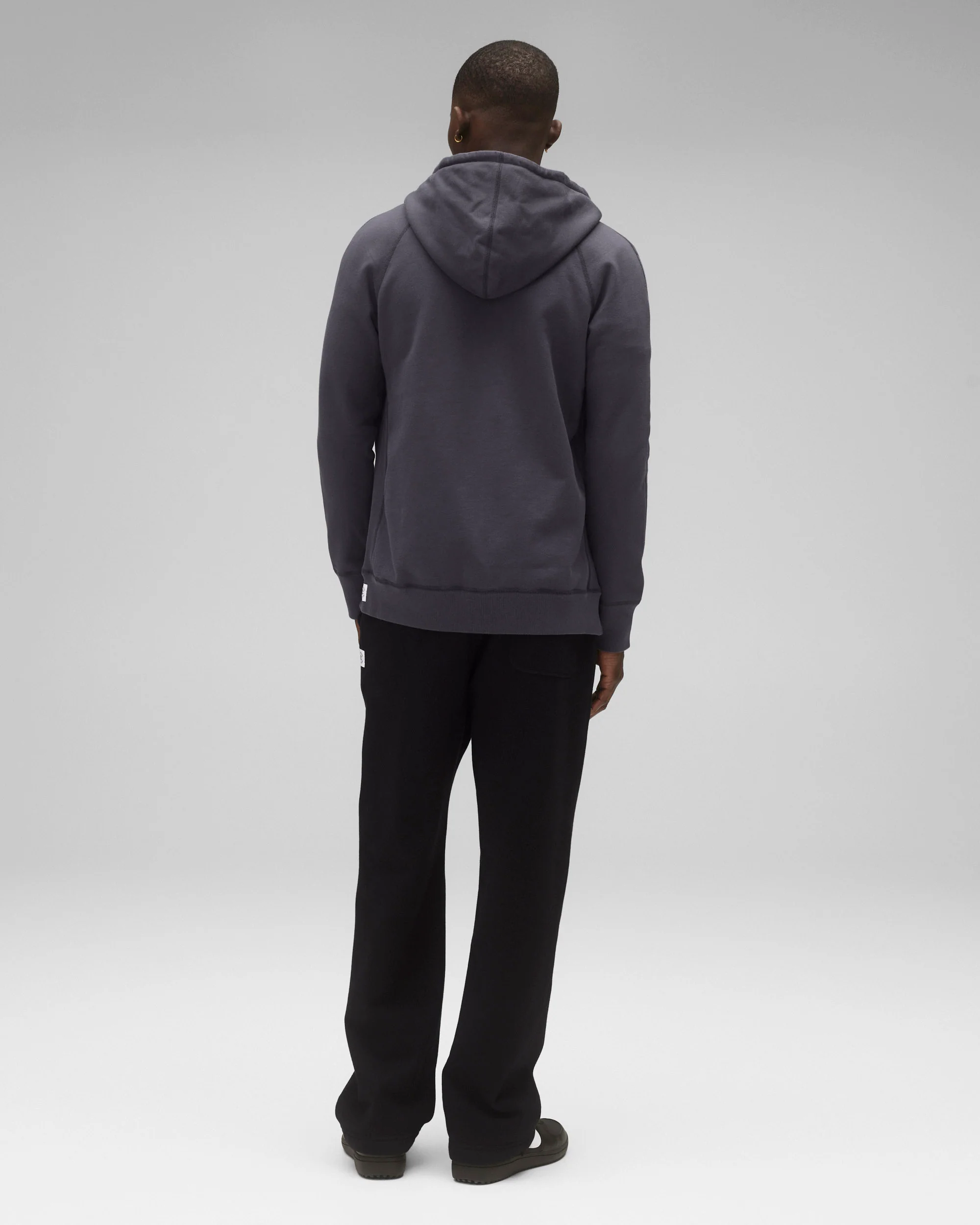 Midweight Terry Slim Zip Hoodie