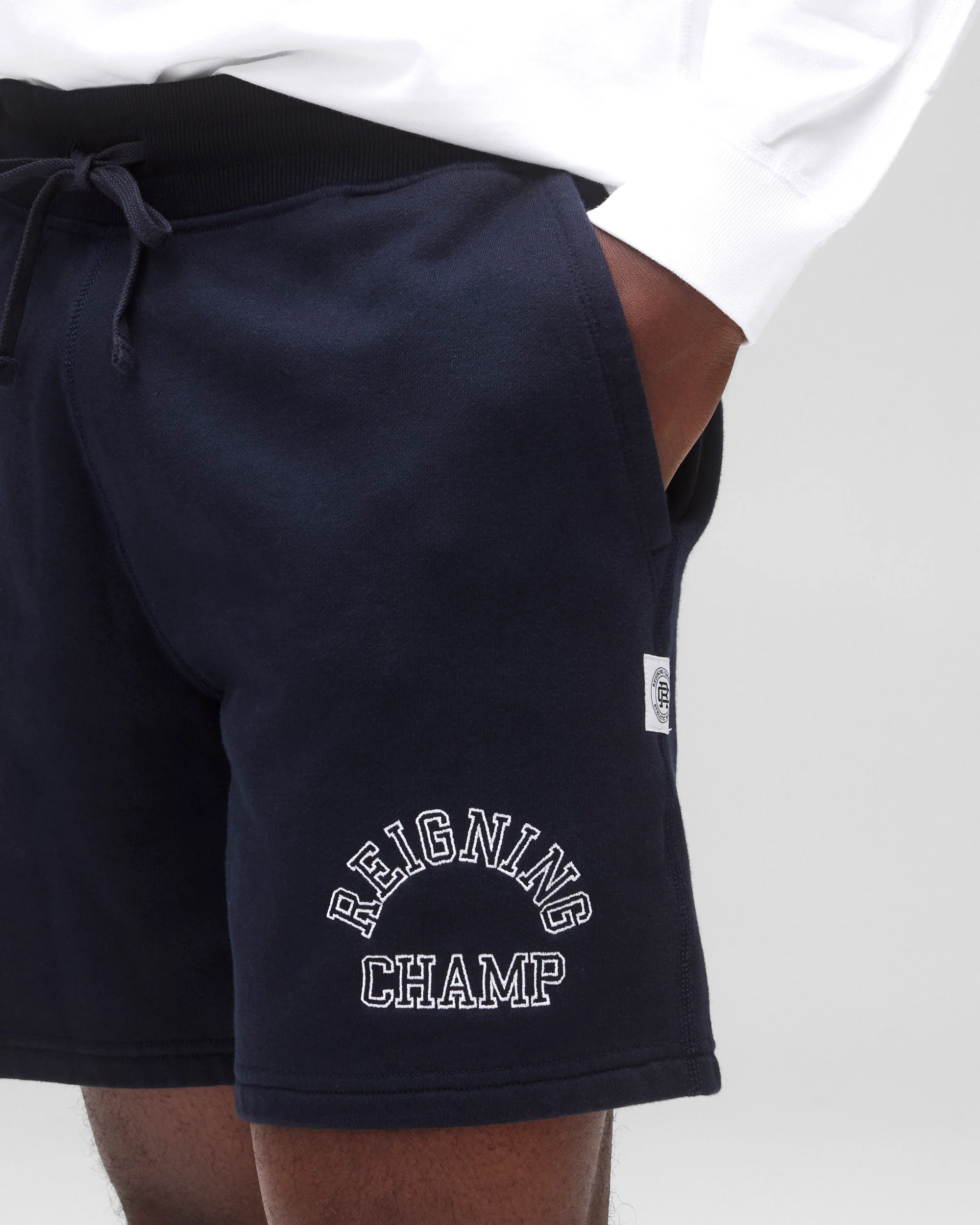 Midweight Terry Arch Logo Standard Sweatshort 6