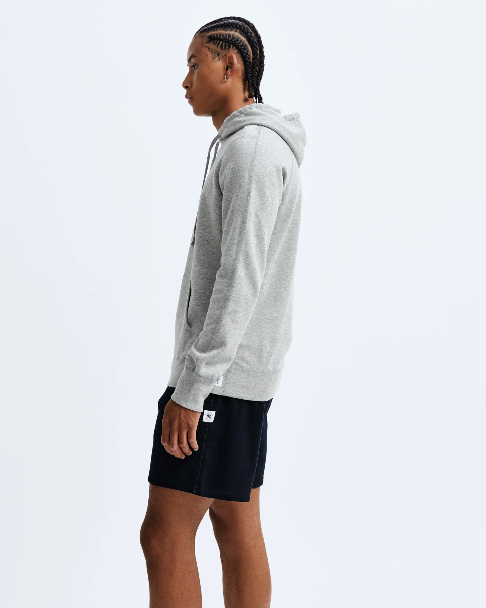 Lightweight Terry Slim Hoodie - Vault