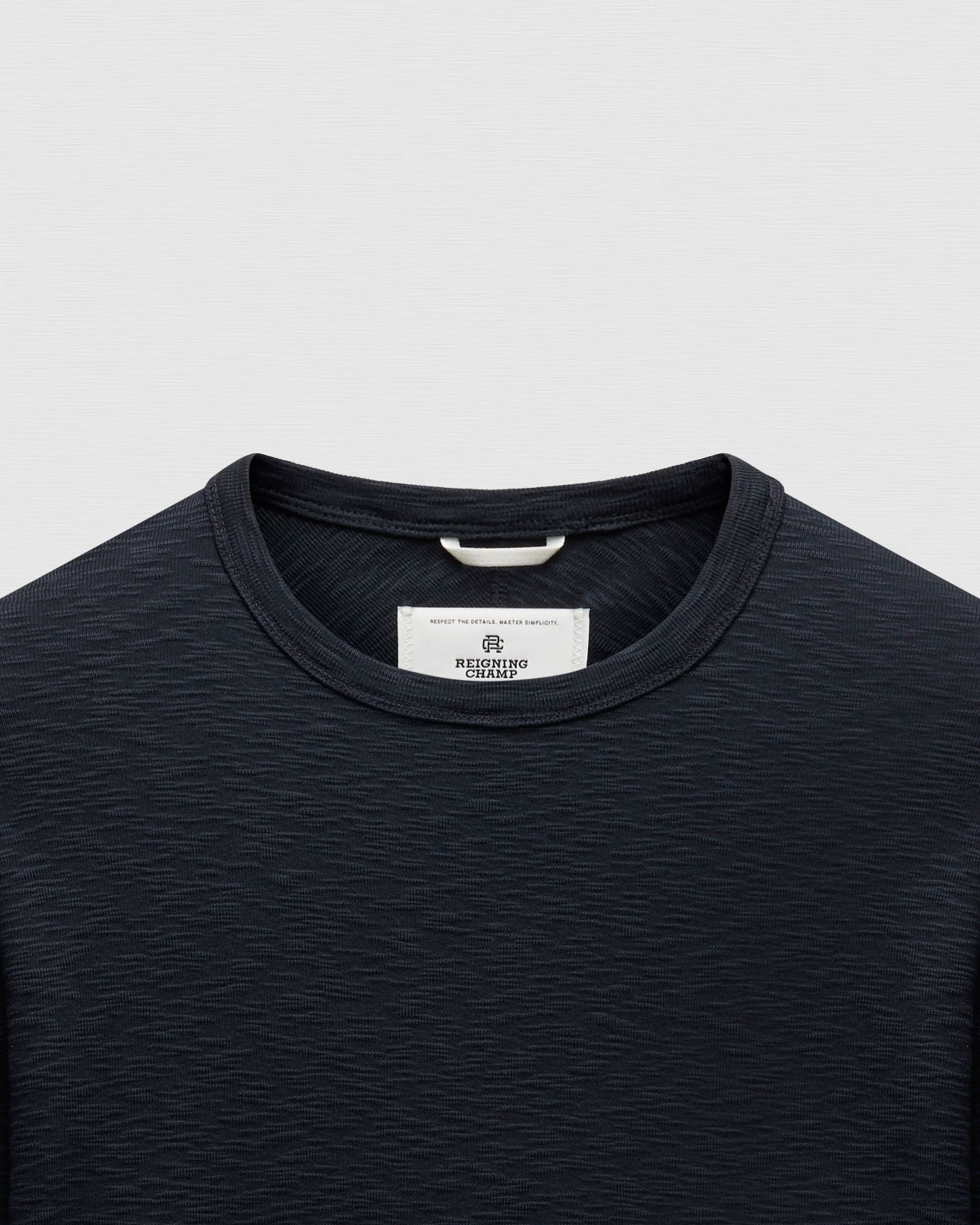 1x1 Slub Slim Long Sleeve