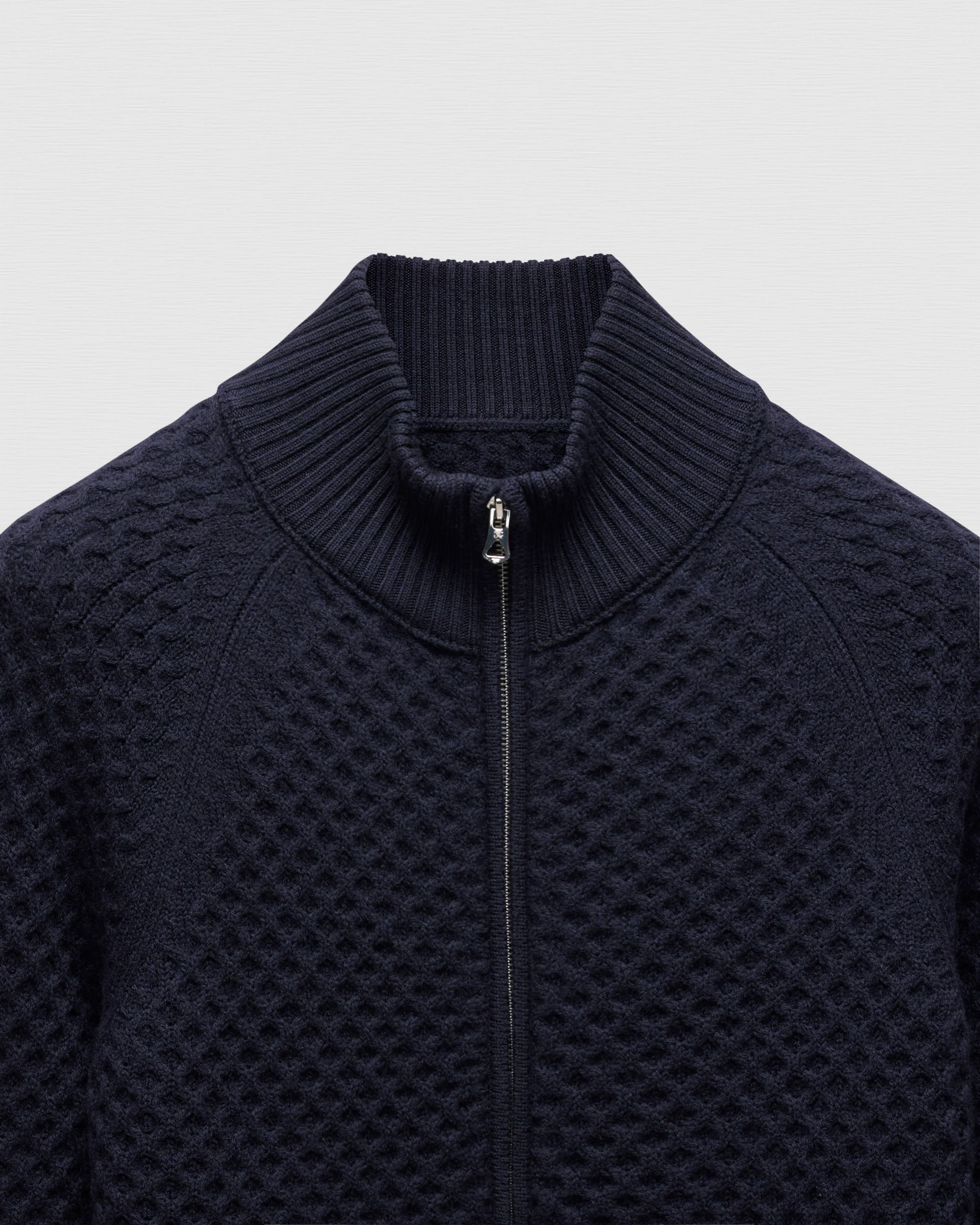 Merino Honeycomb Track Jacket