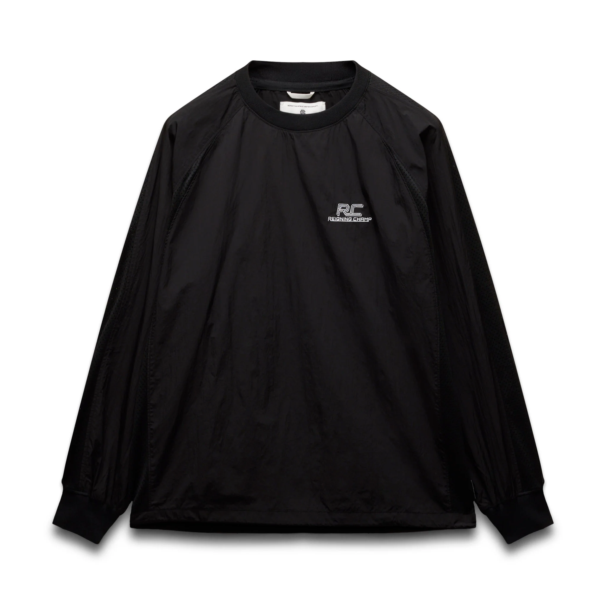 Crinkle Nylon Radar Standard Crewneck