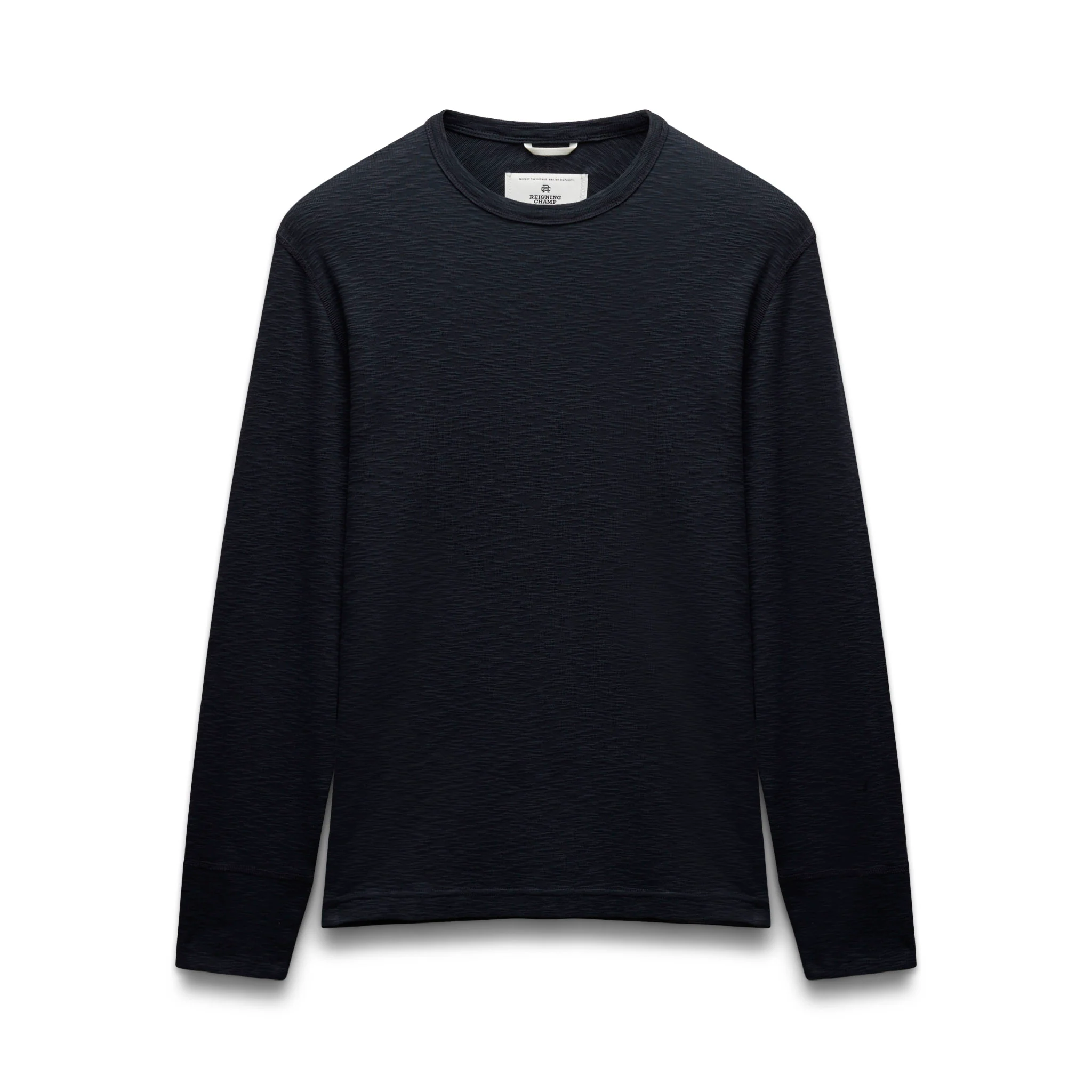 1x1 Slub Slim Long Sleeve