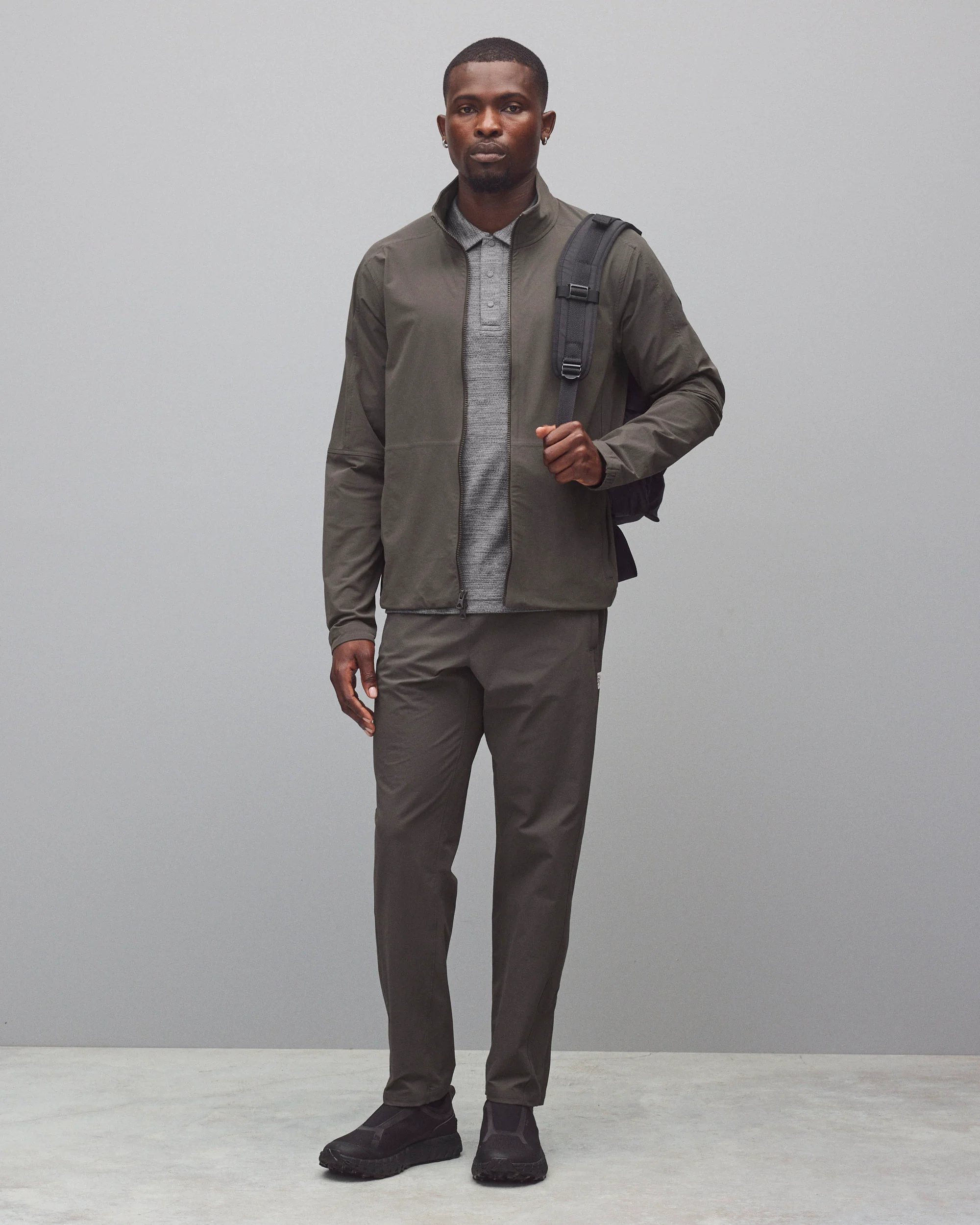Nylon Oxford Team Slim Pant