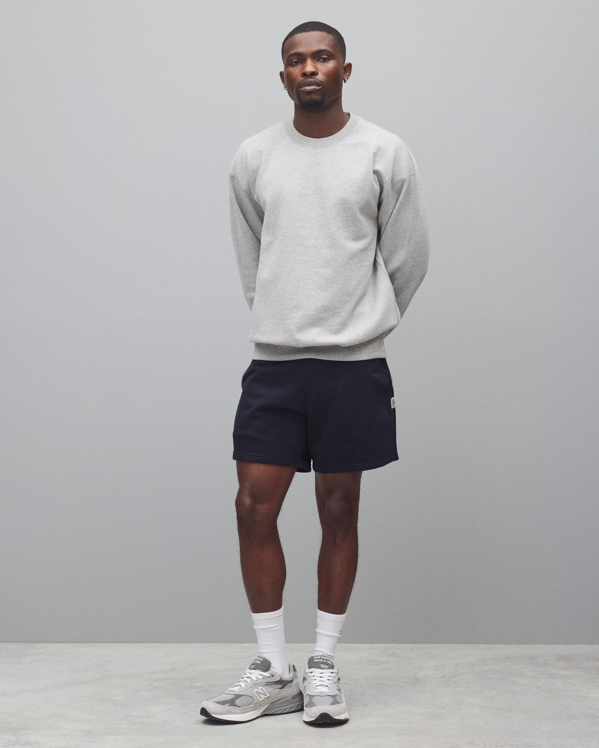 Midweight Terry Relaxed Crewneck - Vault