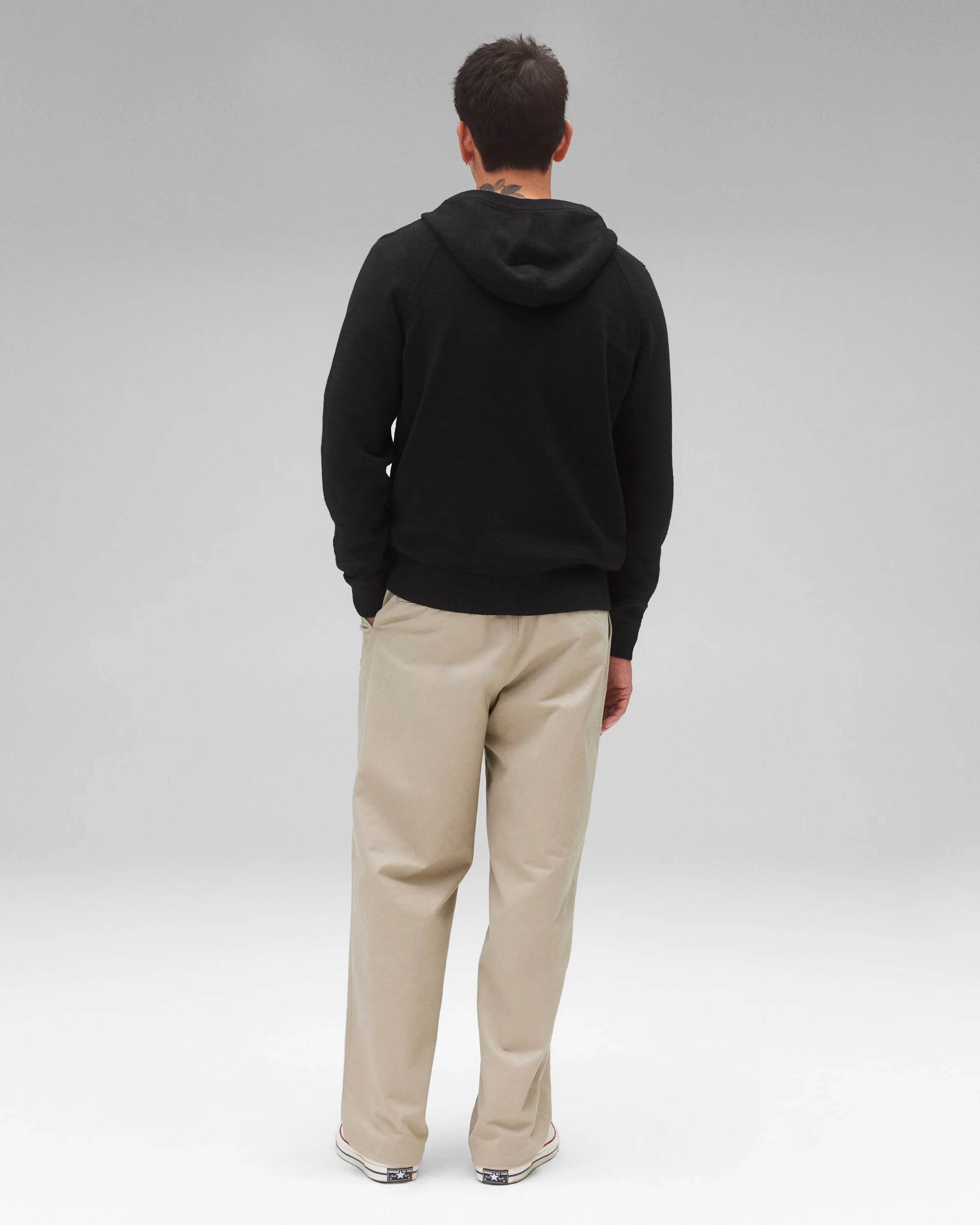 Cotton Slub Laurel Zip Hoodie