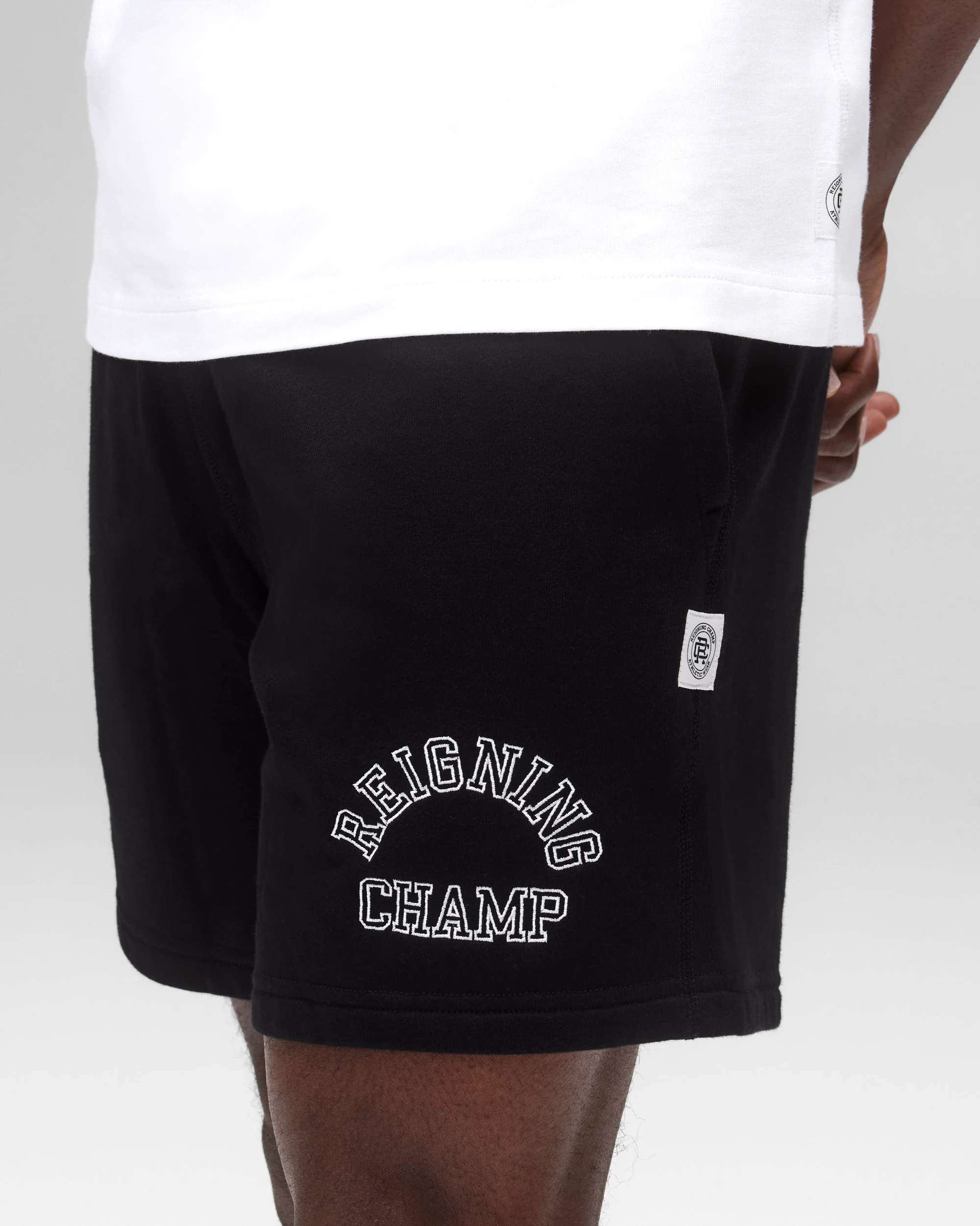 Midweight Terry Arch Logo Standard Sweatshort 6