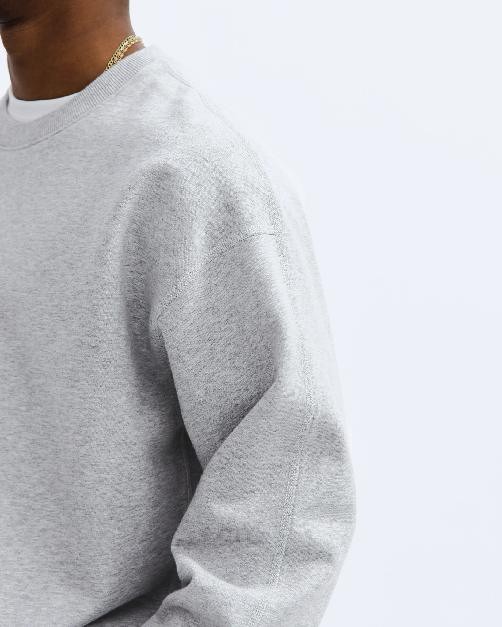 Midweight Terry Relaxed Crewneck - Vault