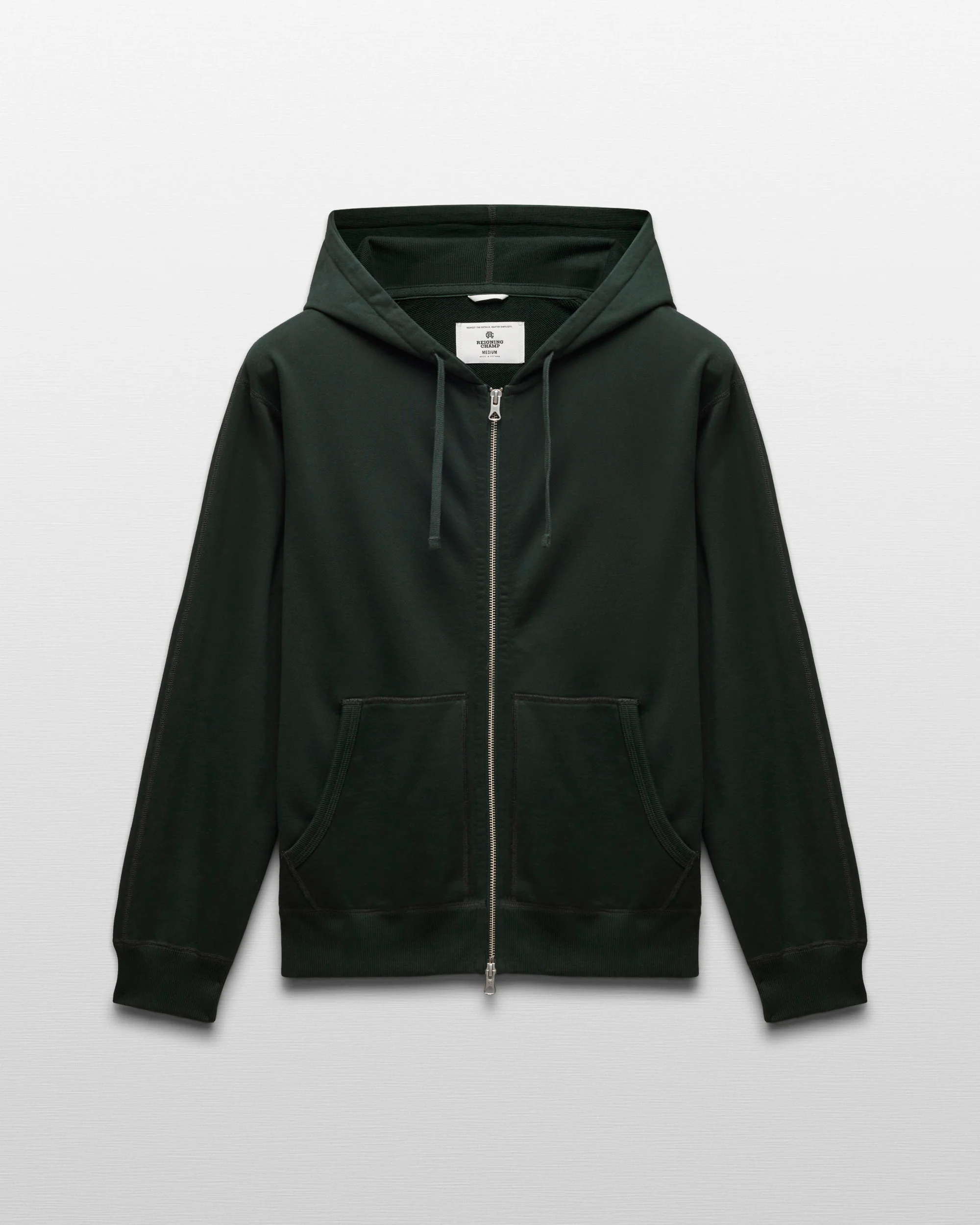 Midweight Terry Standard Zip Hoodie