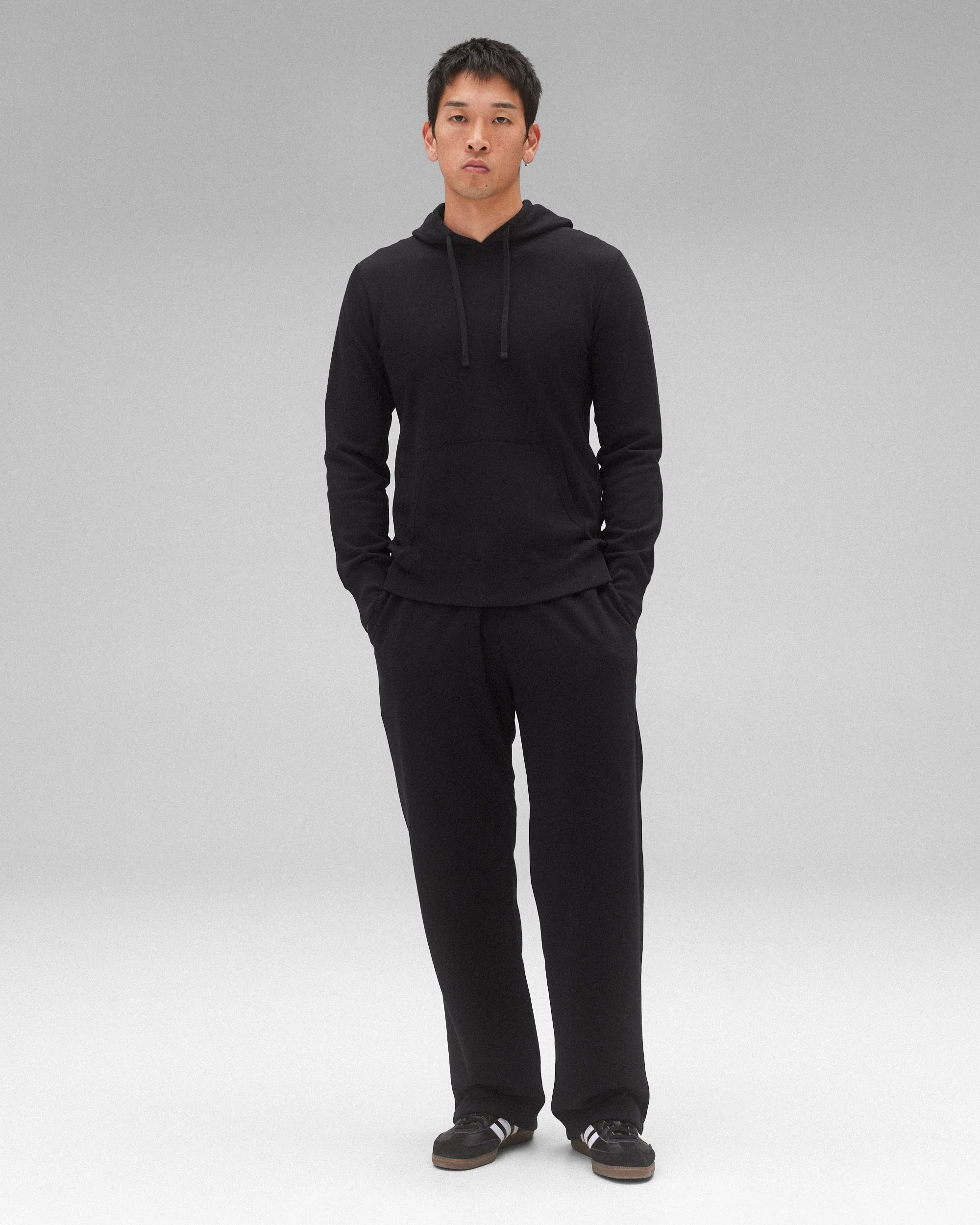 Lightweight Terry Slim Hoodie - Vault