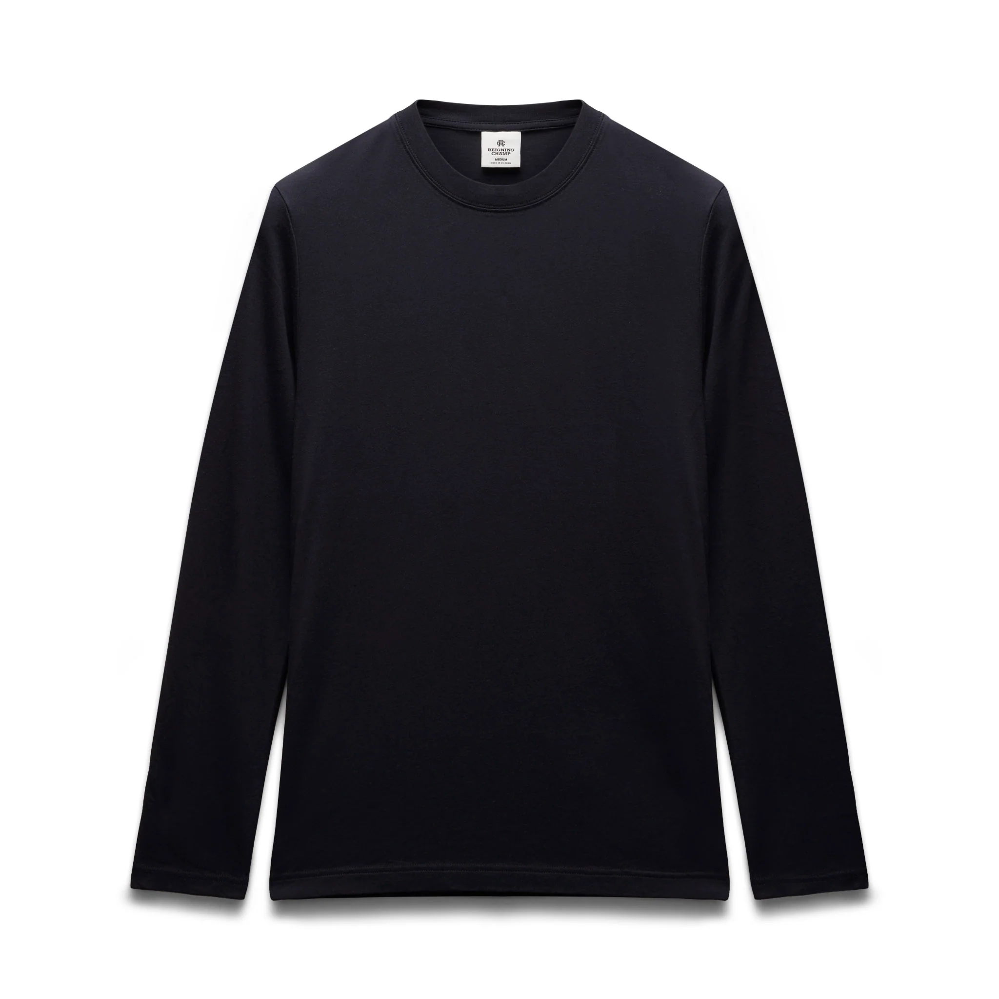 Supima Jersey Pennant Slim Long Sleeve