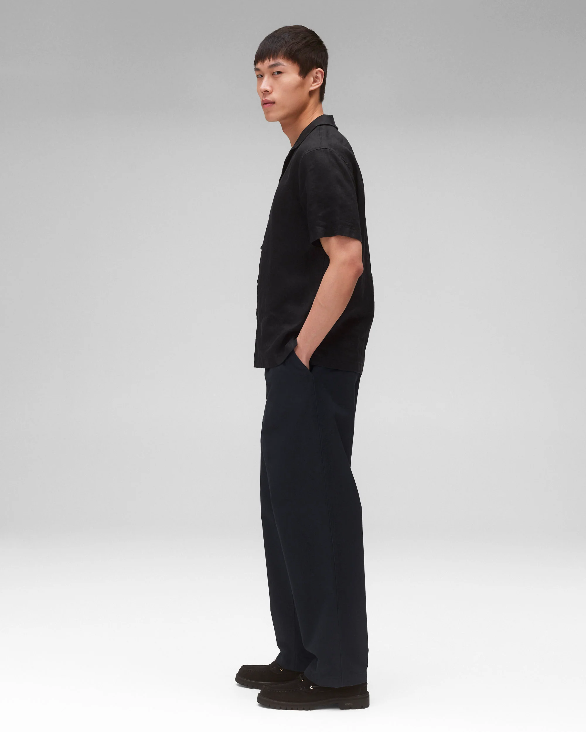 Linen Retreat Relaxed Camp Shirt