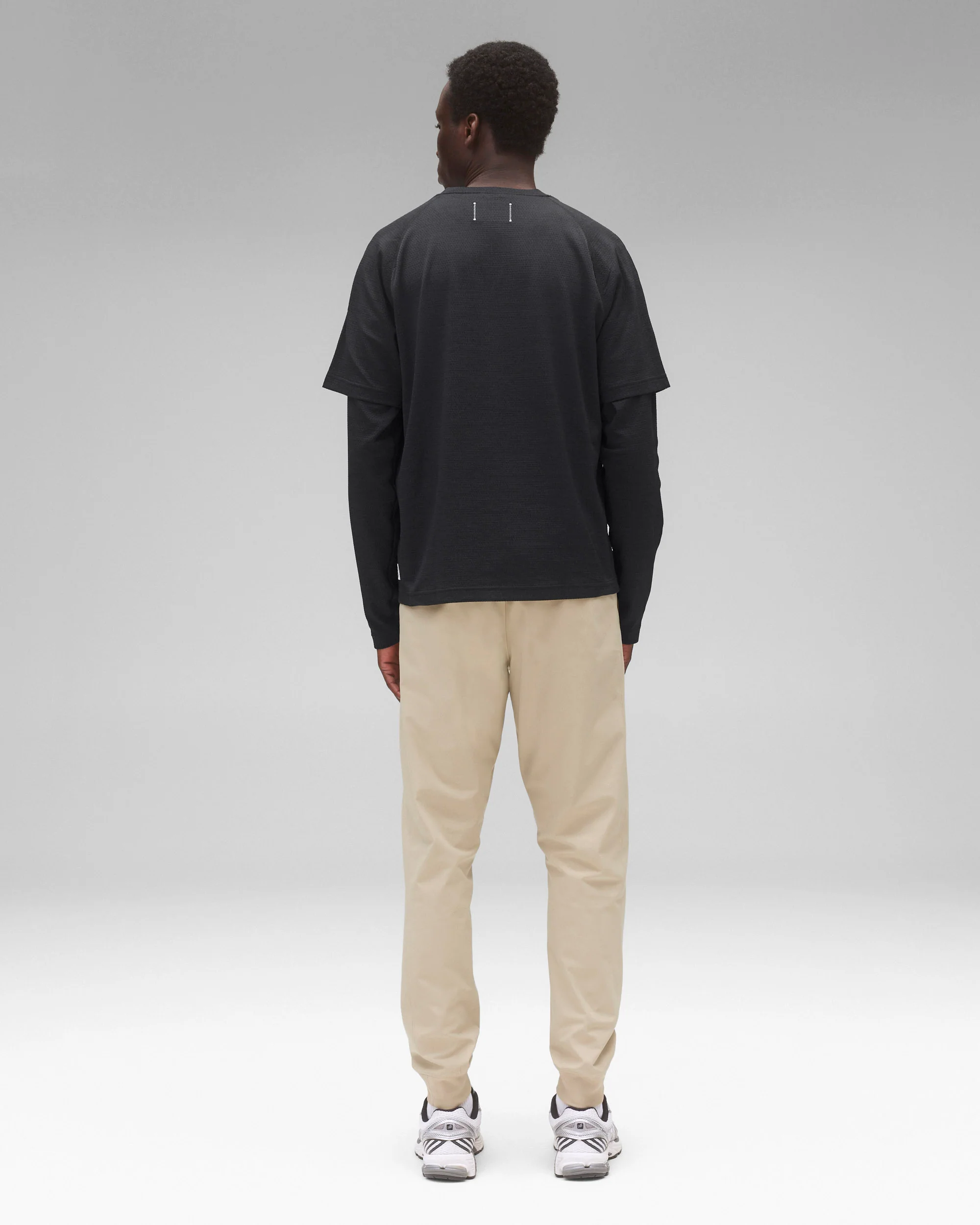 Stretch Warp Knit Coach's Slim Jogger