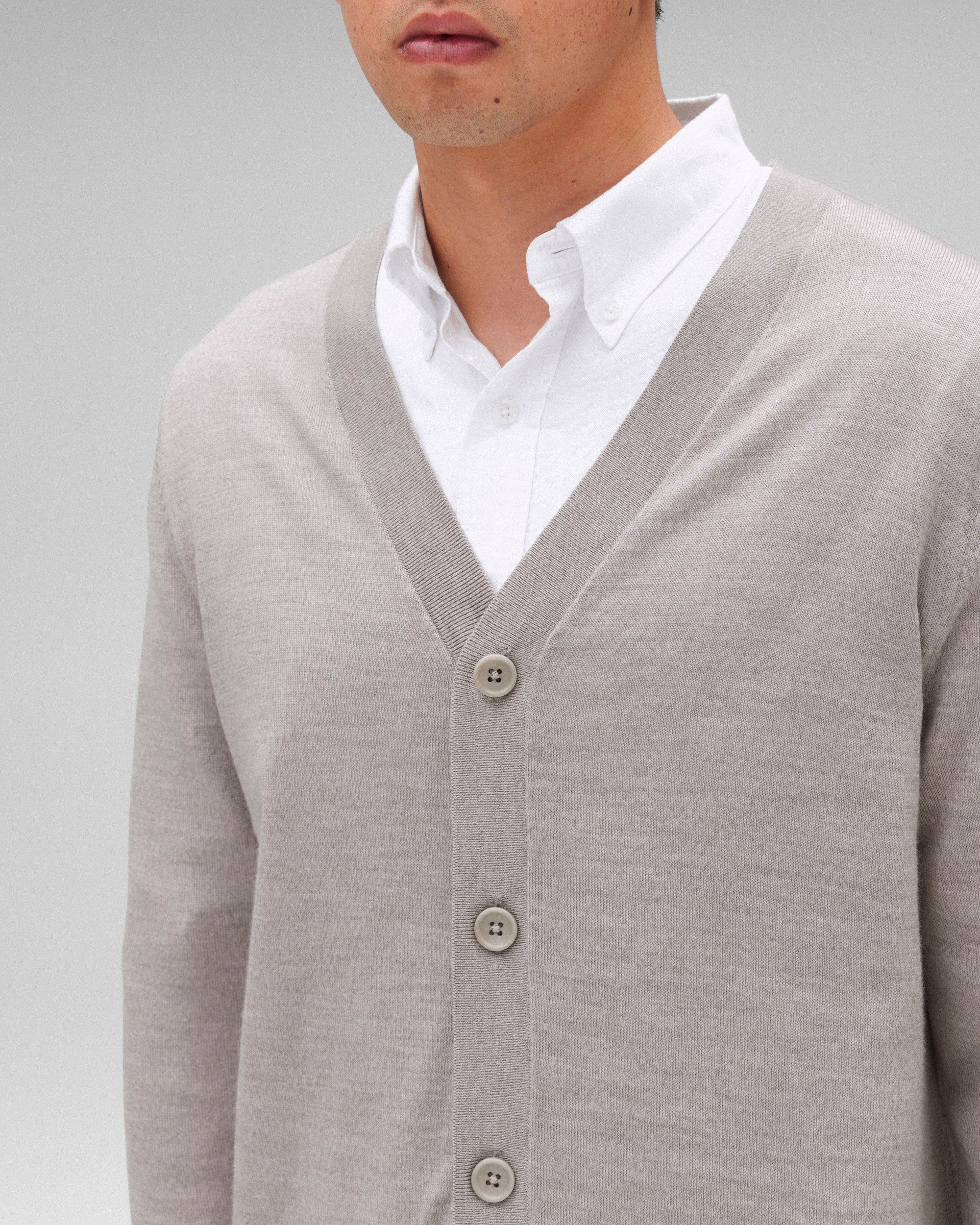 Lightweight Merino Harry Cardigan