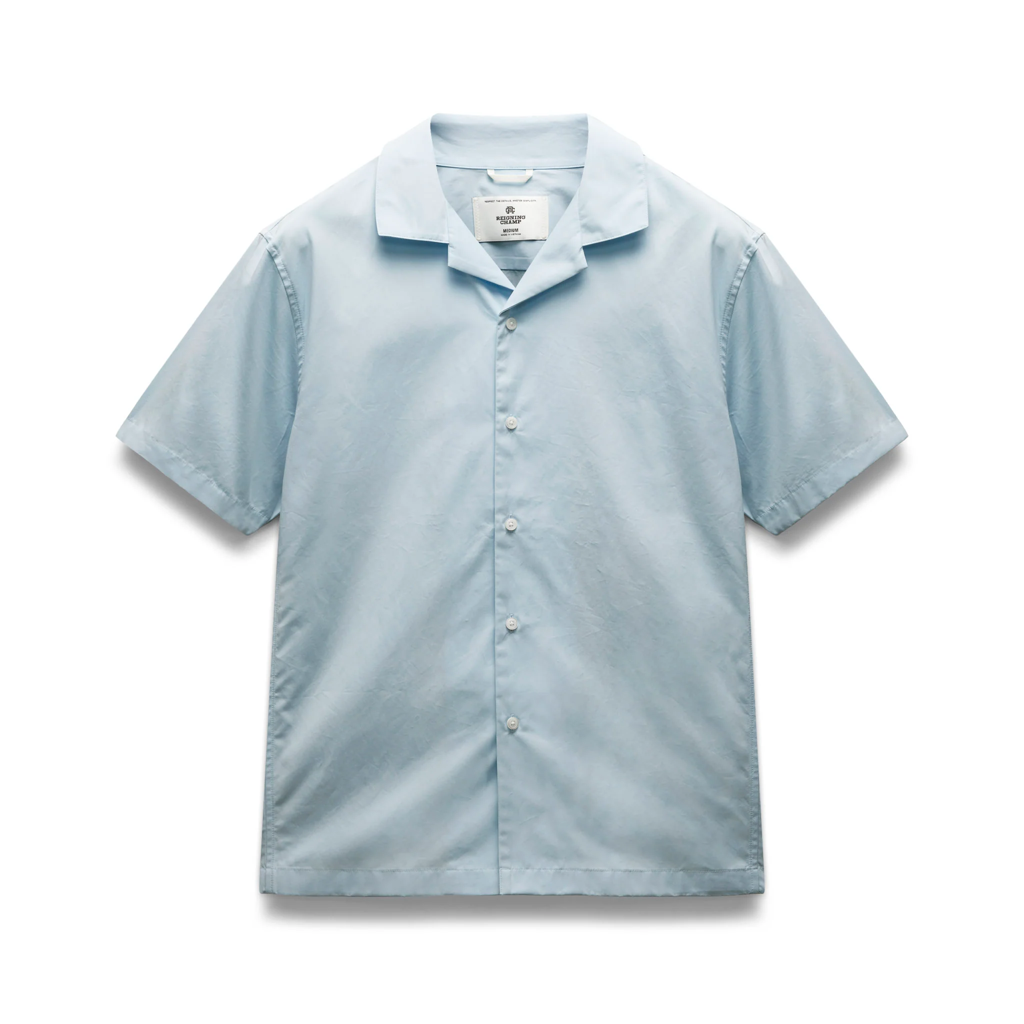 Cotton Poplin Palermo Relaxed Camp Shirt