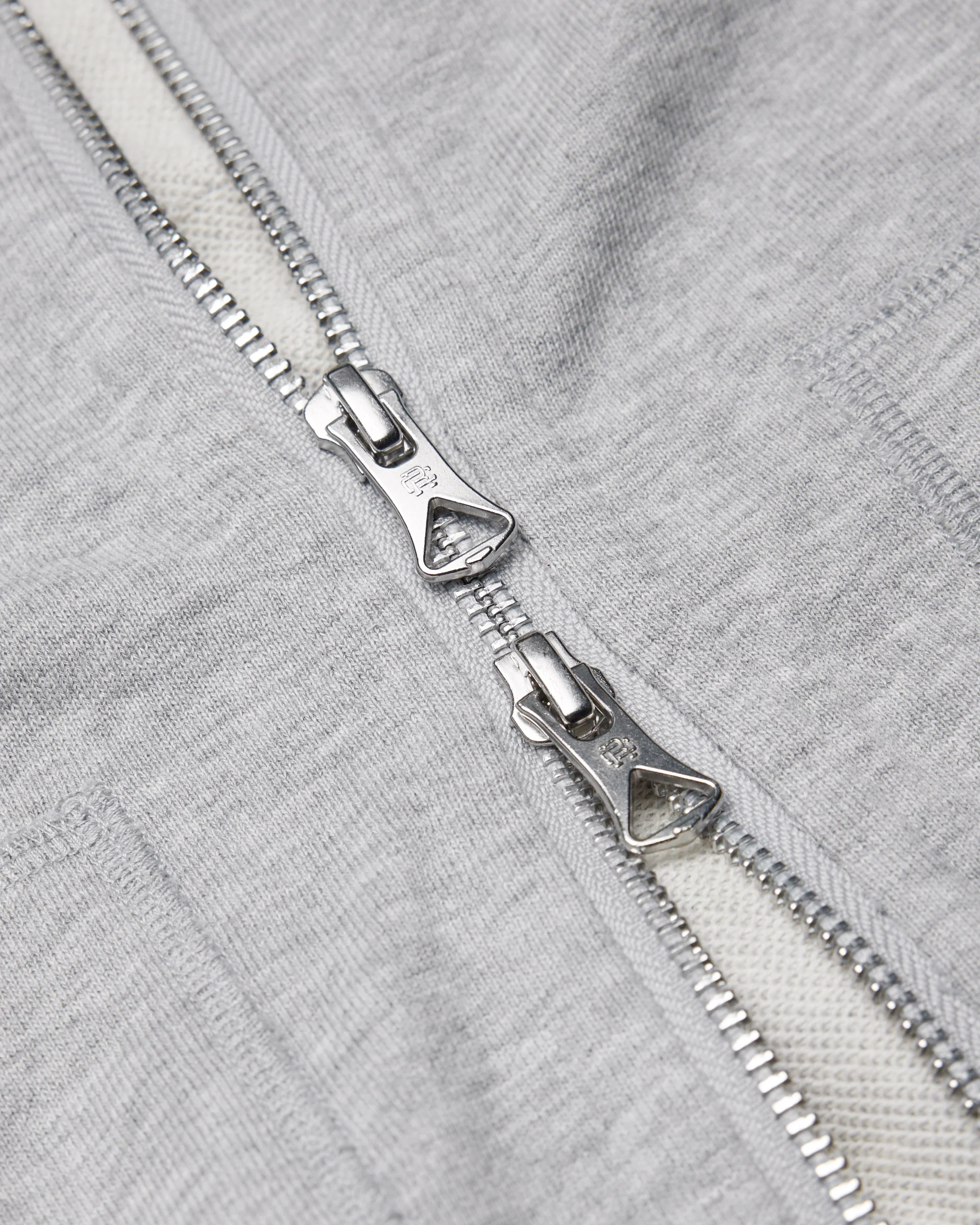 Lightweight Terry Slim Zip Hoodie - Vault