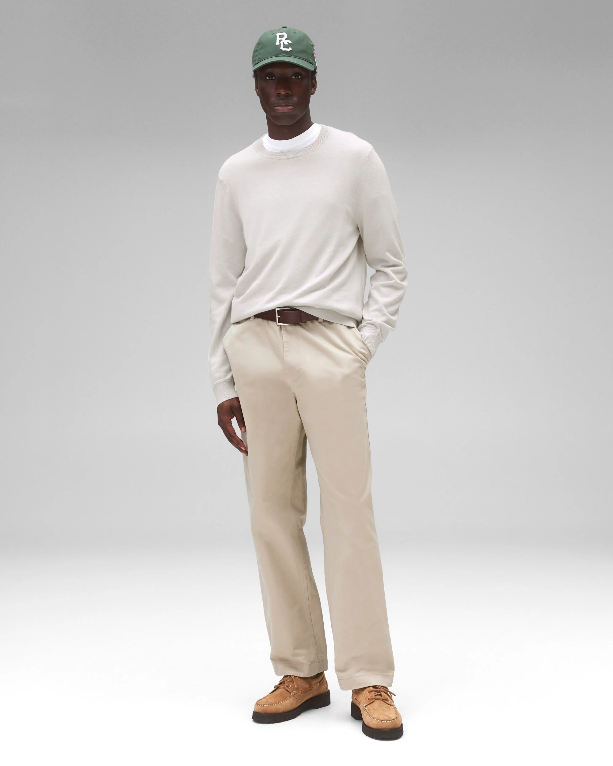 Cotton Cashmere Riviera Crewneck