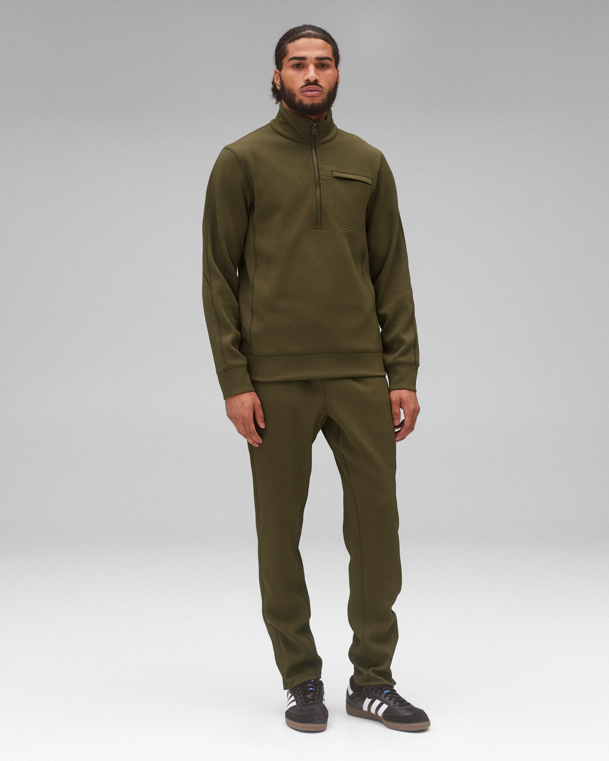 Double Knit Rally Slim Quarter Zip