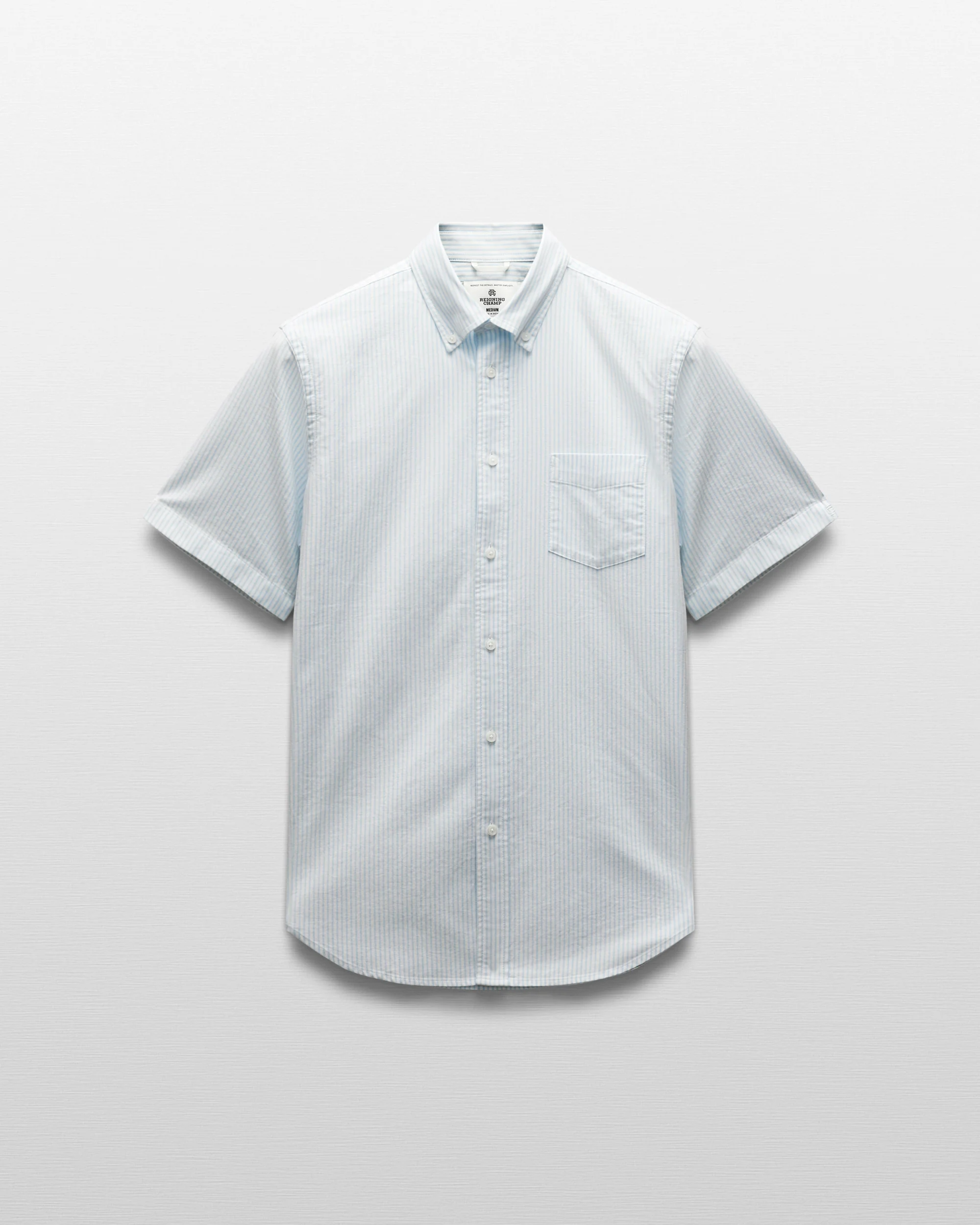 Cotton Oxford Prep Standard Short Sleeve Shirt