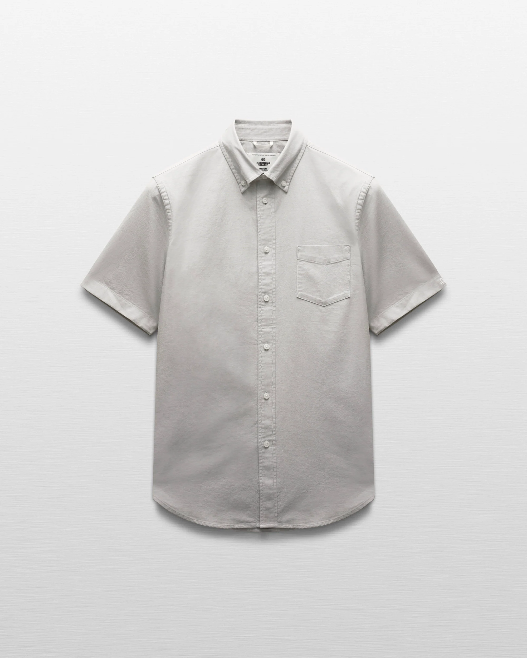 Cotton Oxford Prep Standard Short Sleeve Shirt