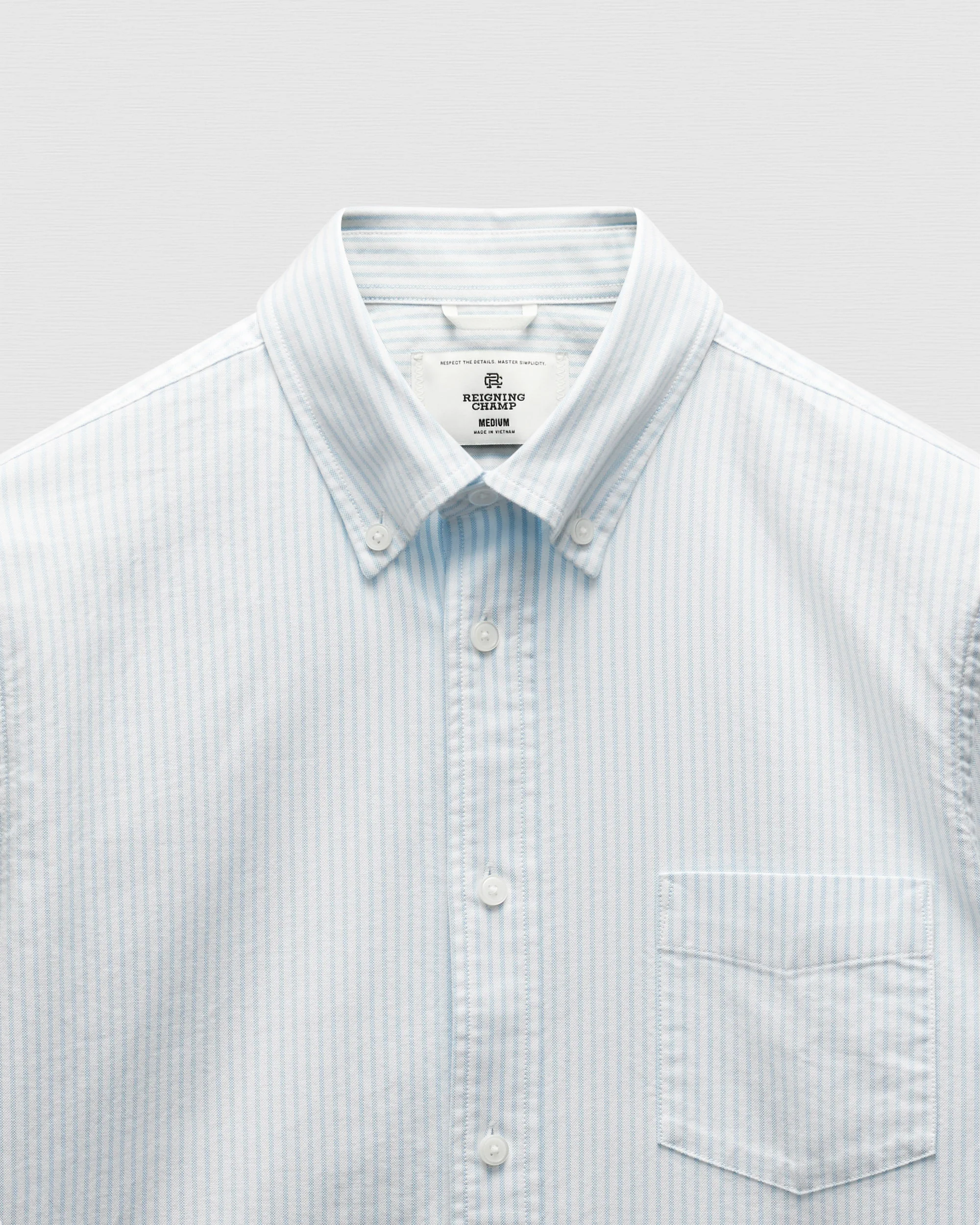Cotton Oxford Prep Standard Short Sleeve Shirt
