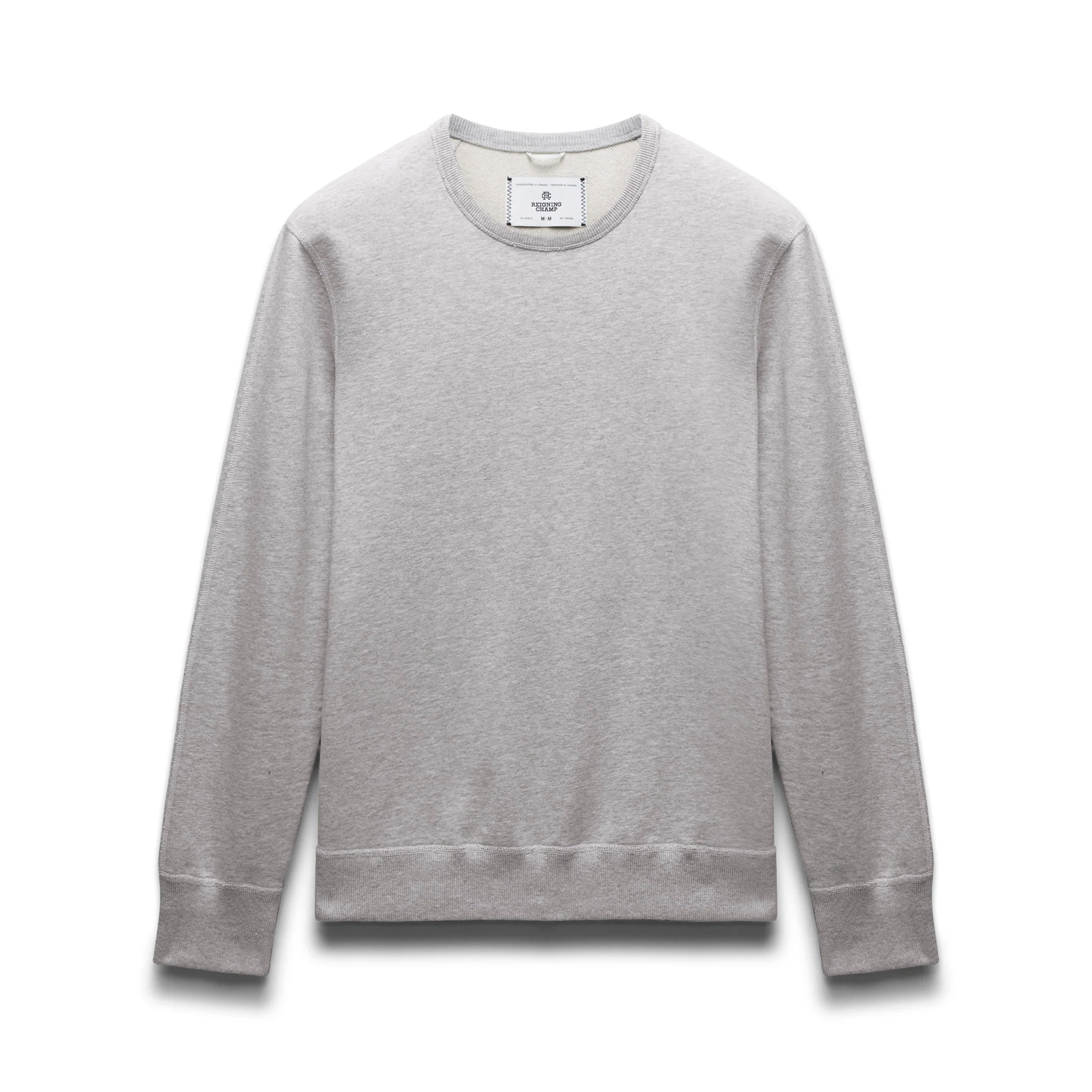 Midweight Terry Slim Crewneck