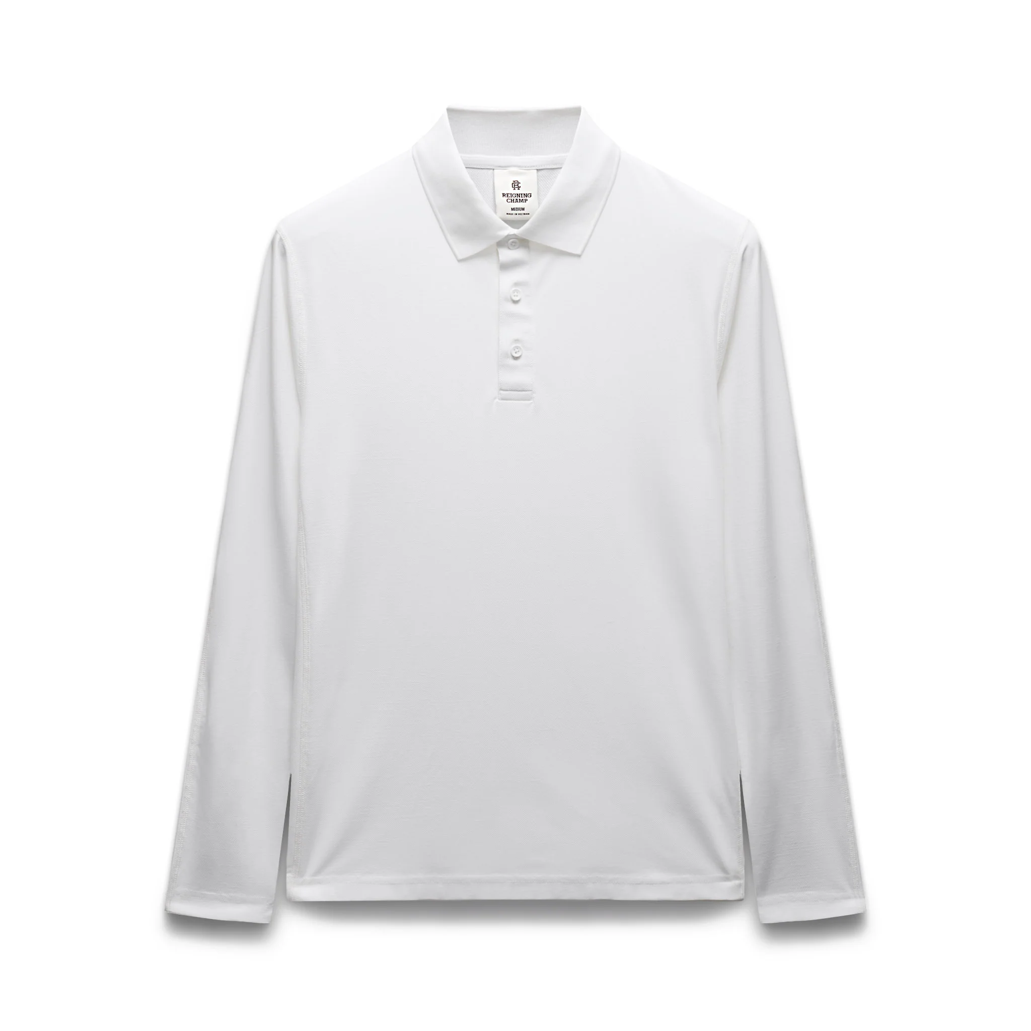 Tech Pique Playoff Standard Long Sleeve Polo