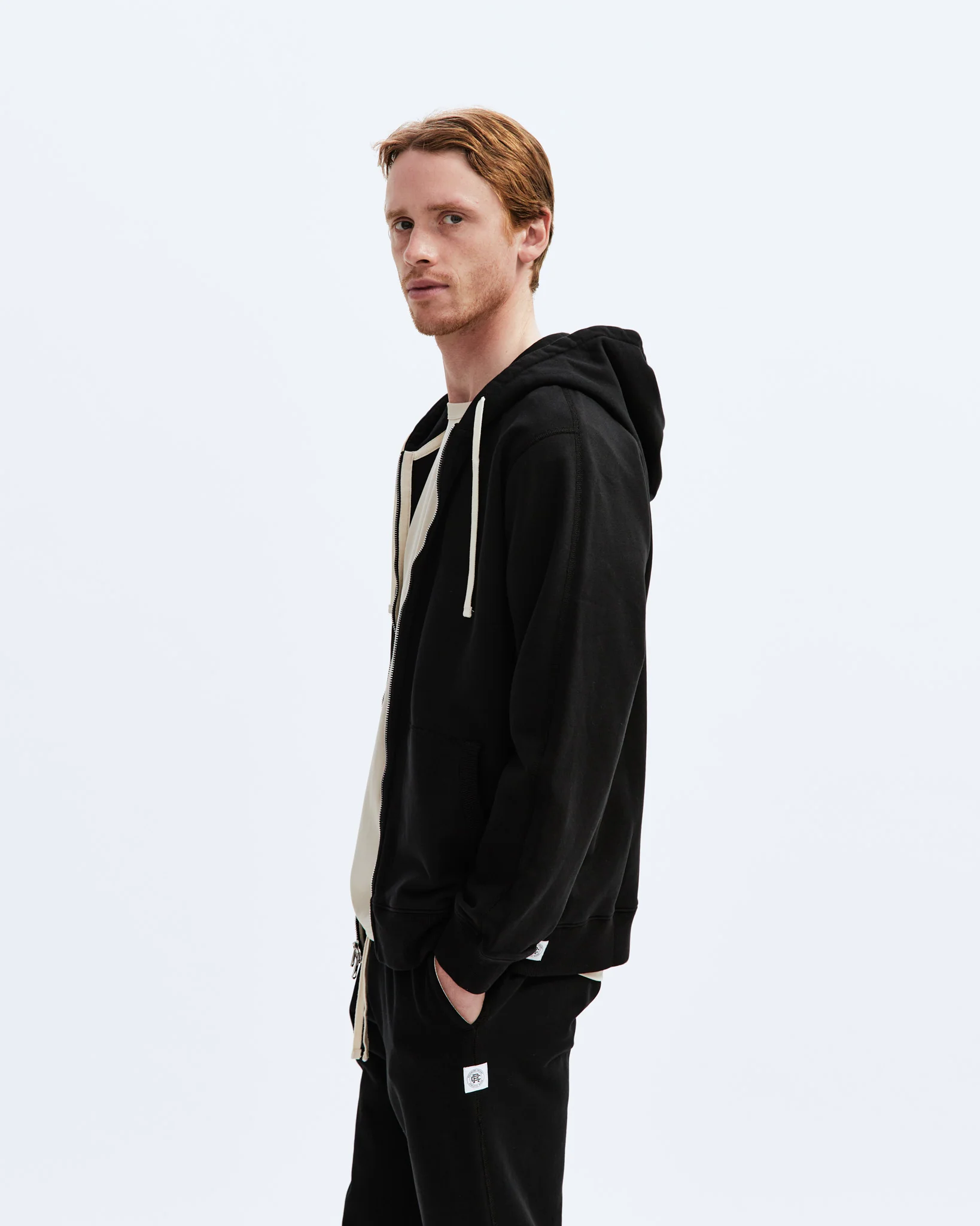 Midweight Terry Classic Full Zip Hoodie - Vault