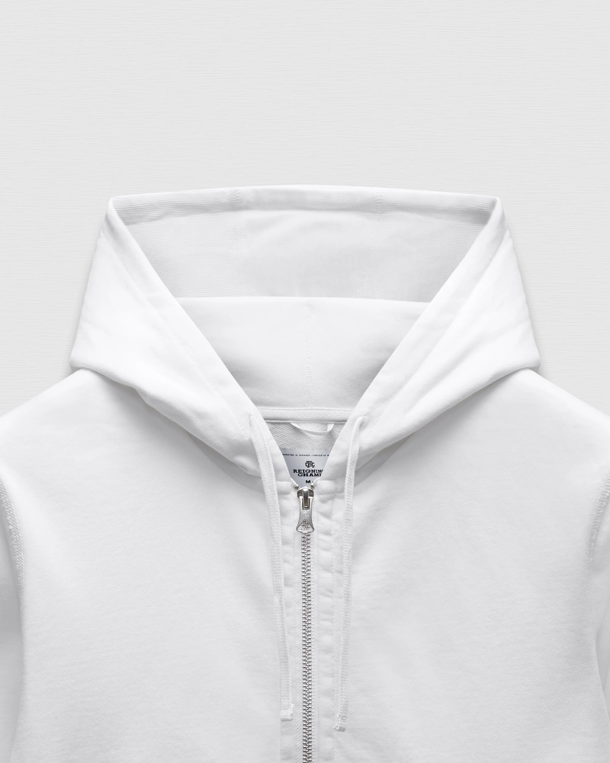 Lightweight Terry Slim Zip Hoodie - Vault