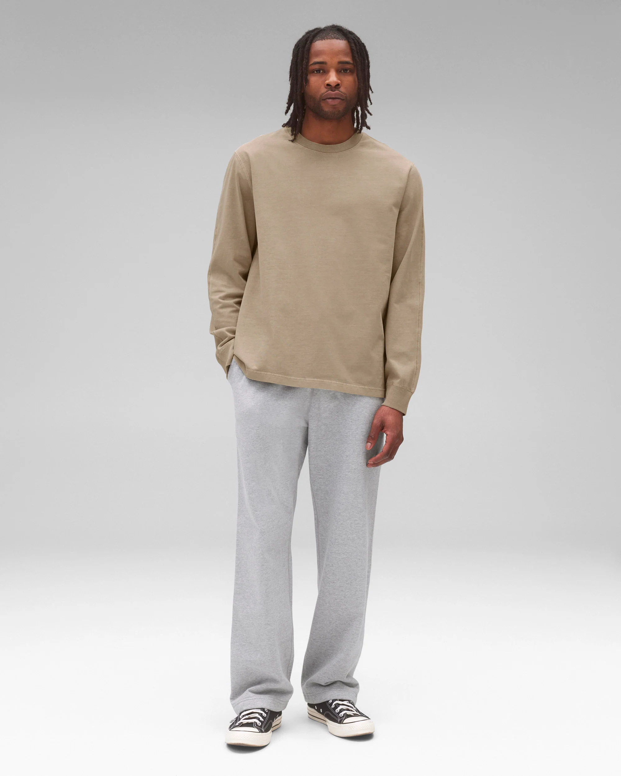 Midweight Jersey Fadeaway Standard Long Sleeve