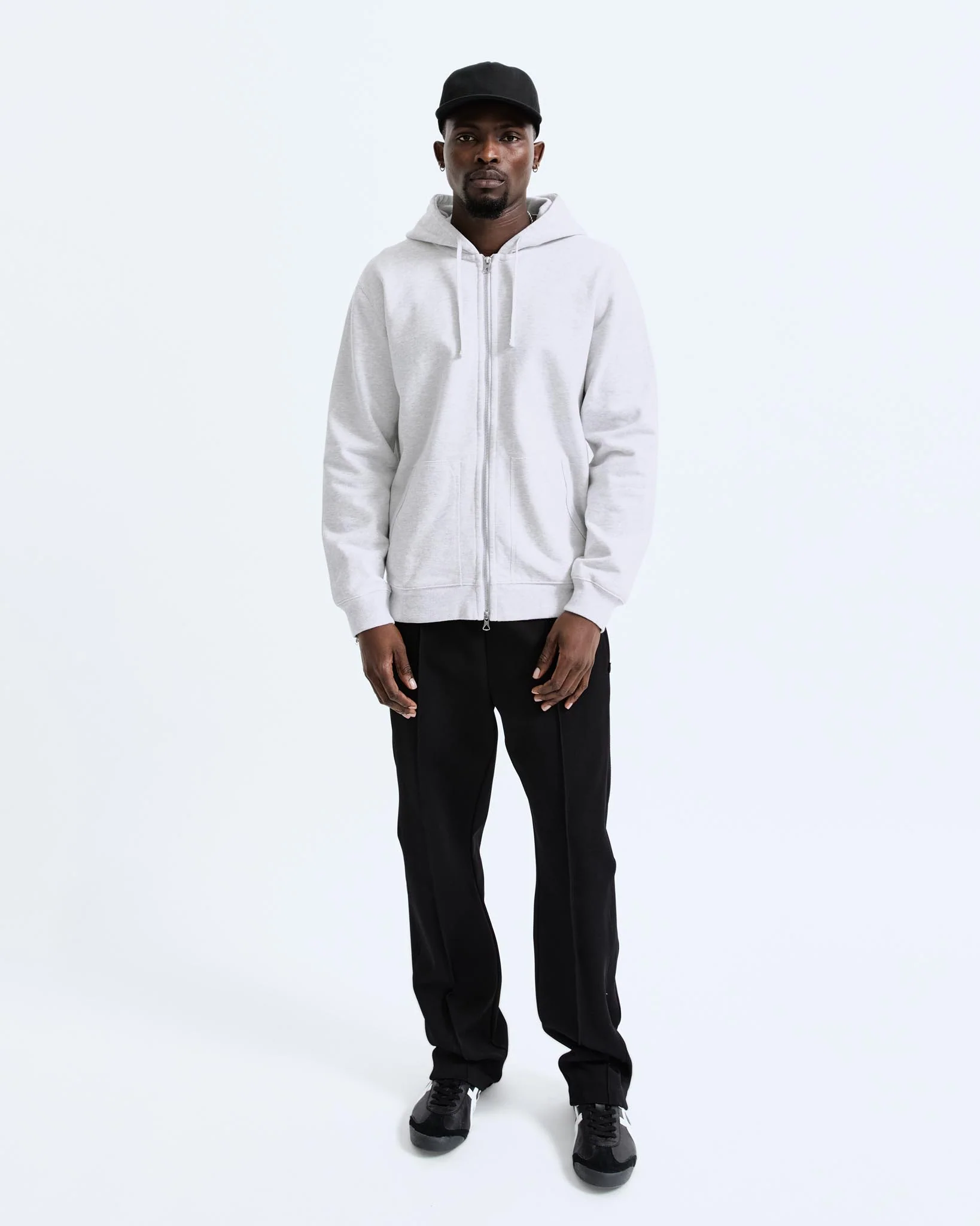 Midweight Terry Classic Full Zip Hoodie - Vault