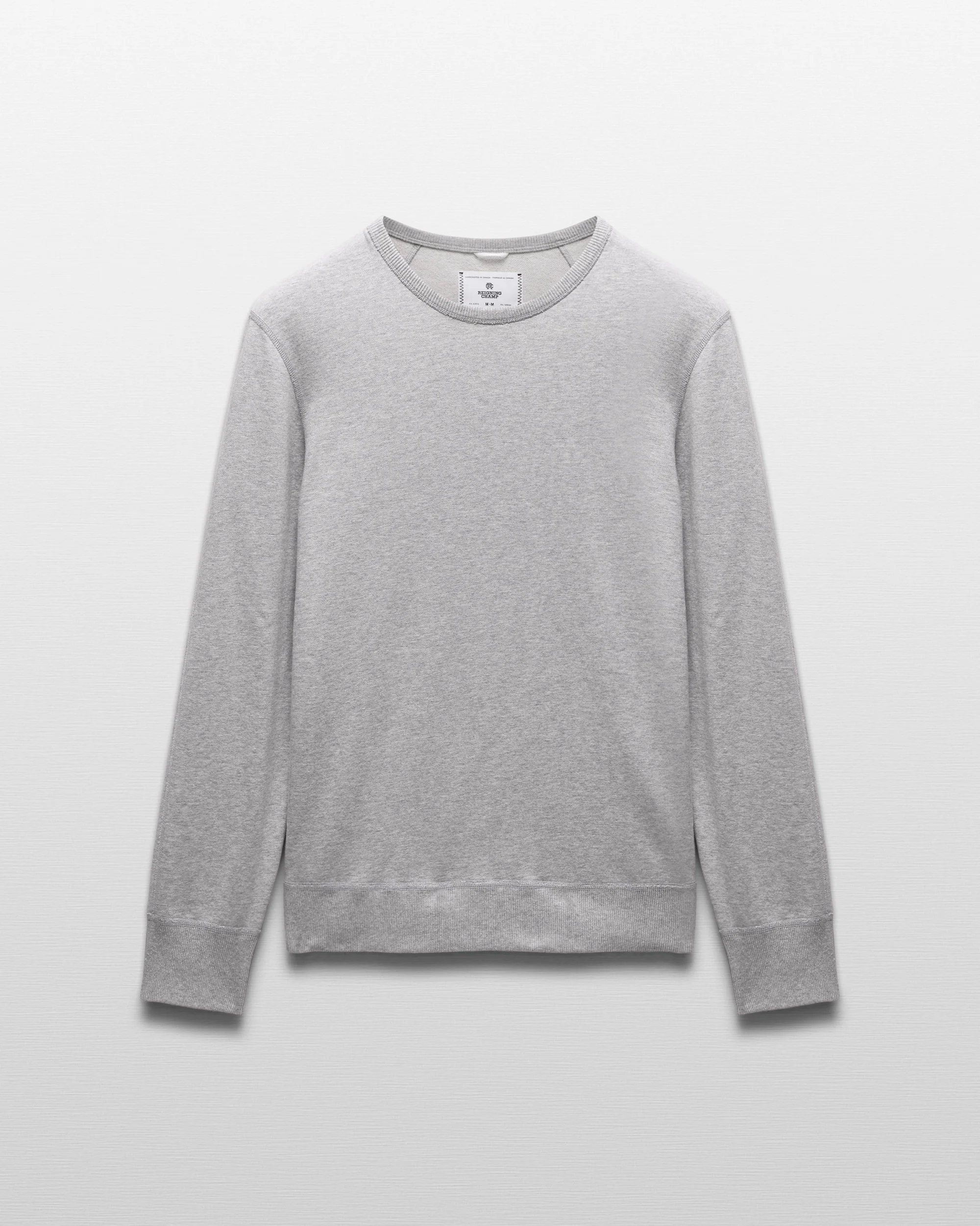 Midweight Terry Slim Crewneck