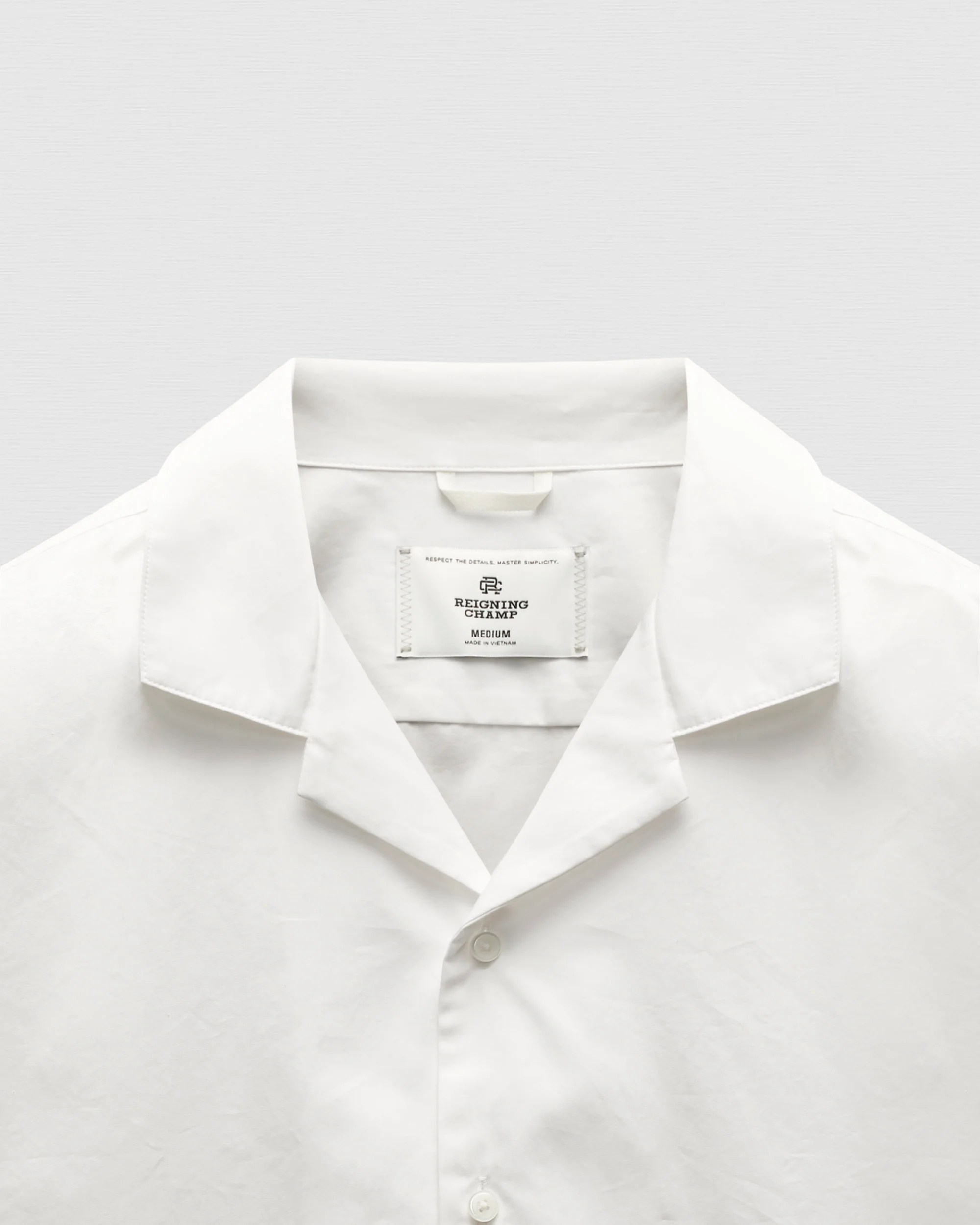 Cotton Poplin Palermo Relaxed Camp Shirt