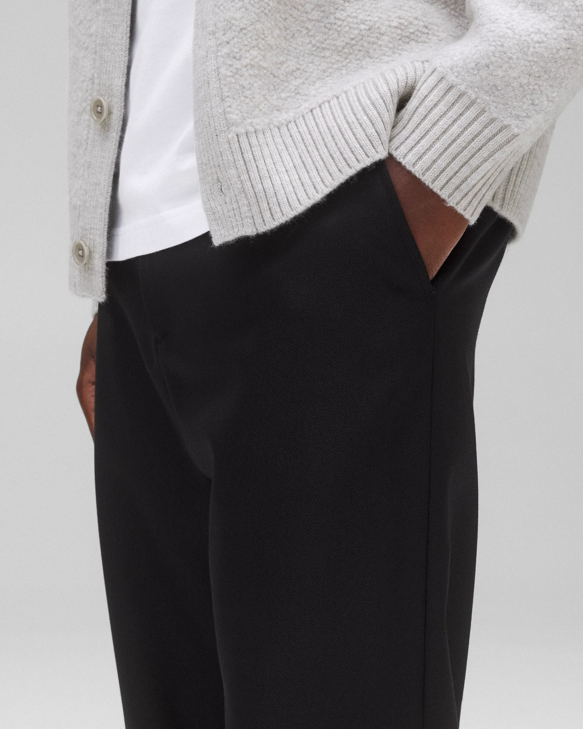 Wool Twill Freshman Slim Trouser