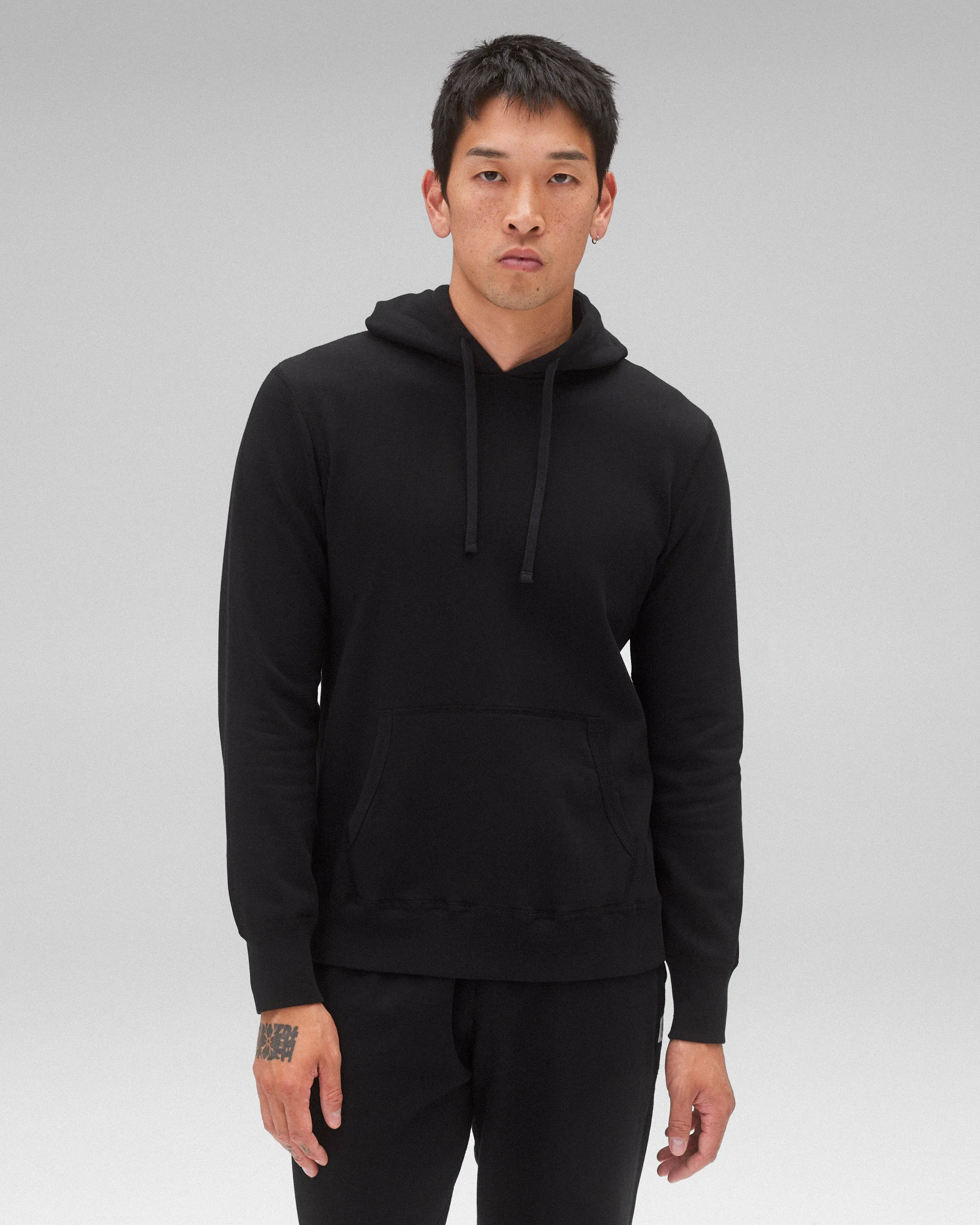 Lightweight Terry Slim Hoodie - Vault