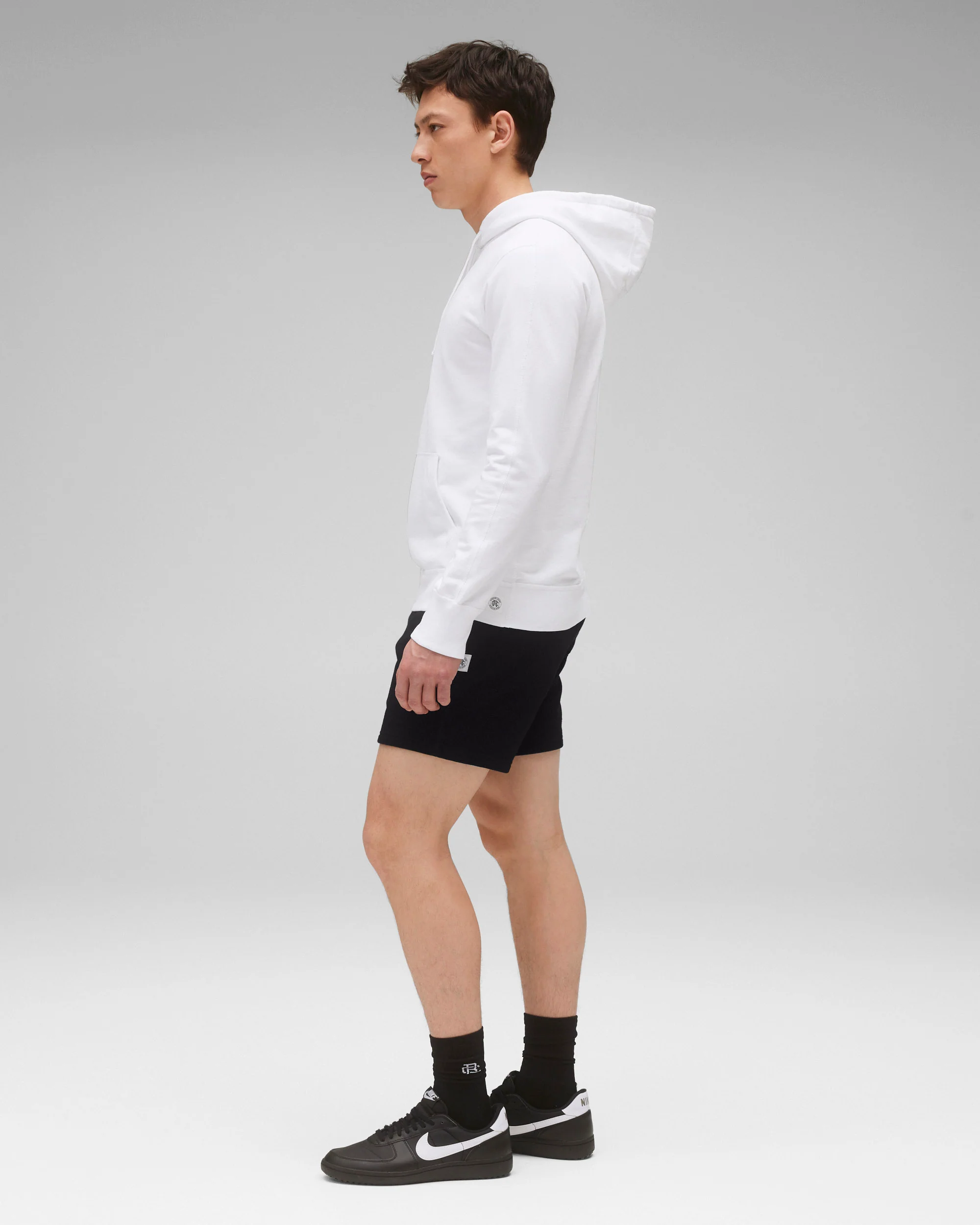 Lightweight Terry Slim Hoodie - Vault