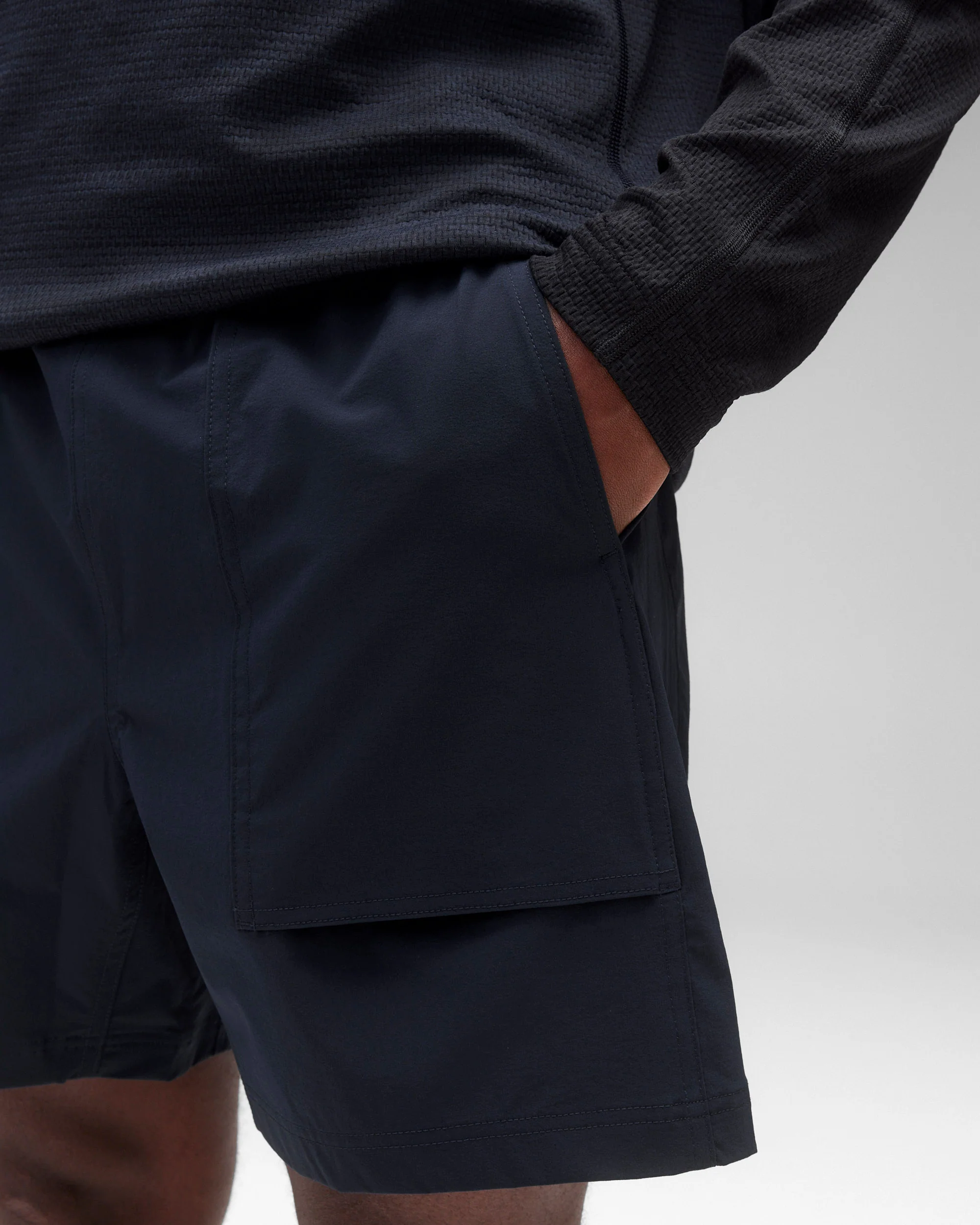 Stretch Nylon Utility Standard Swim Short 6