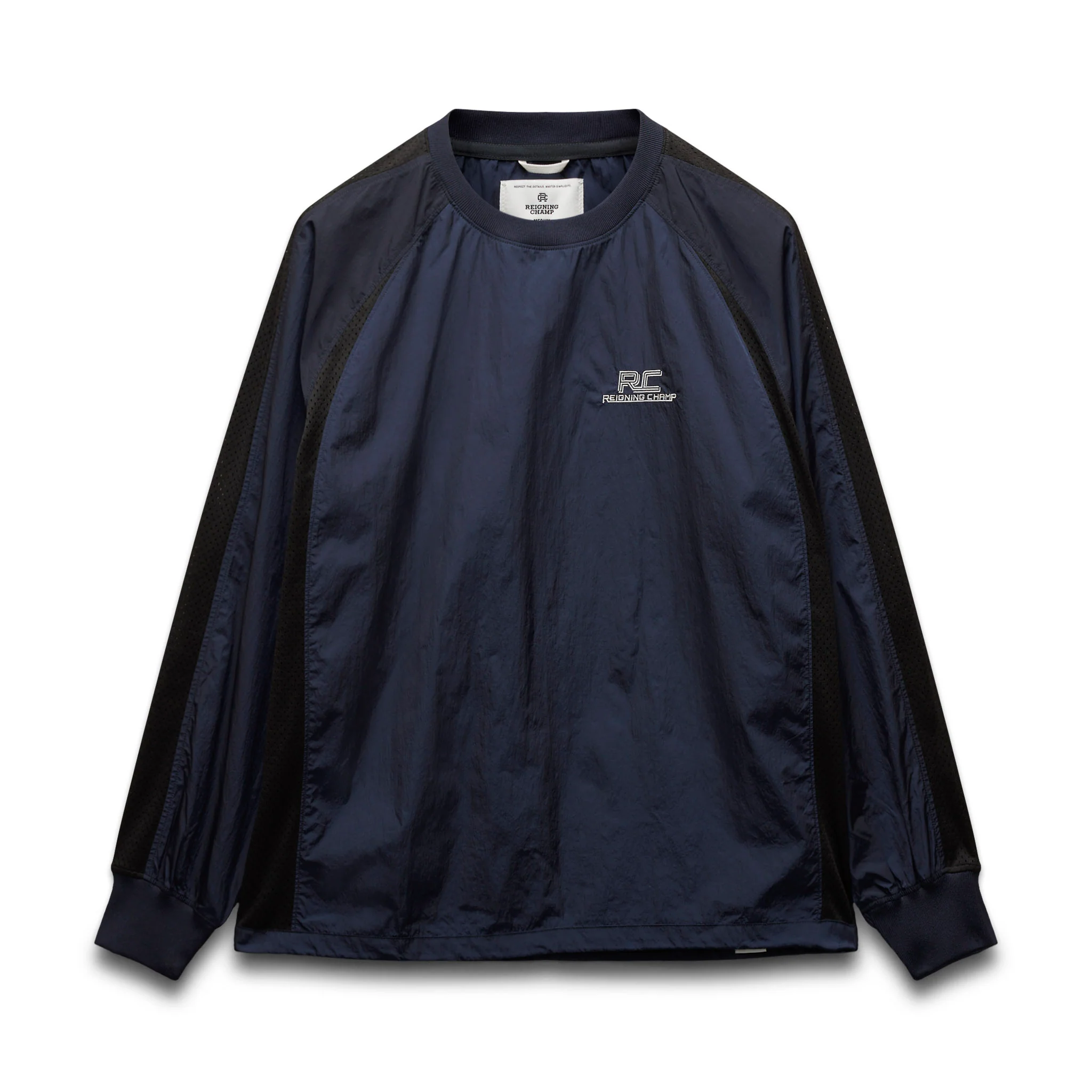 Crinkle Nylon Radar Standard Crewneck