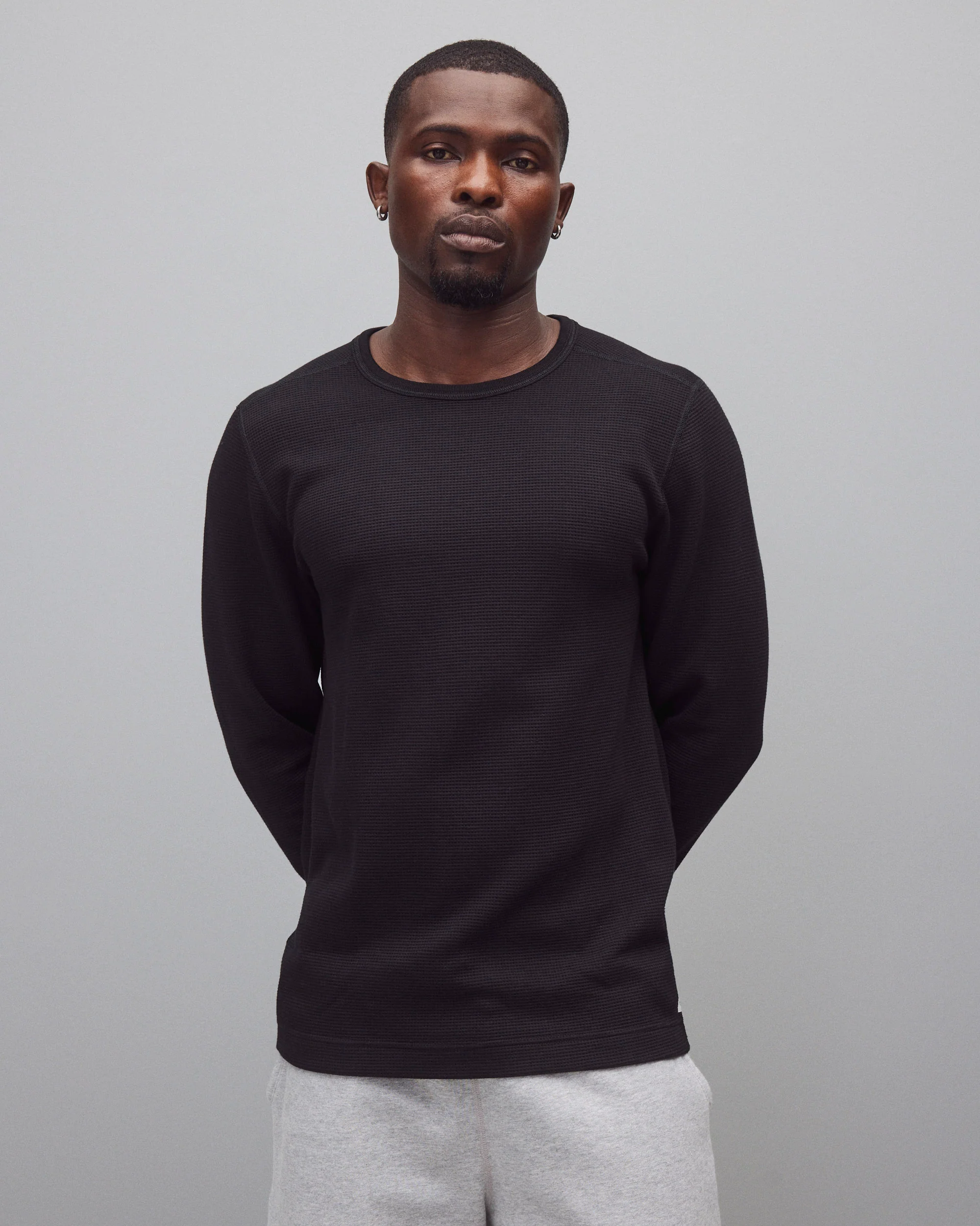 Lightweight Waffle Standard Long Sleeve