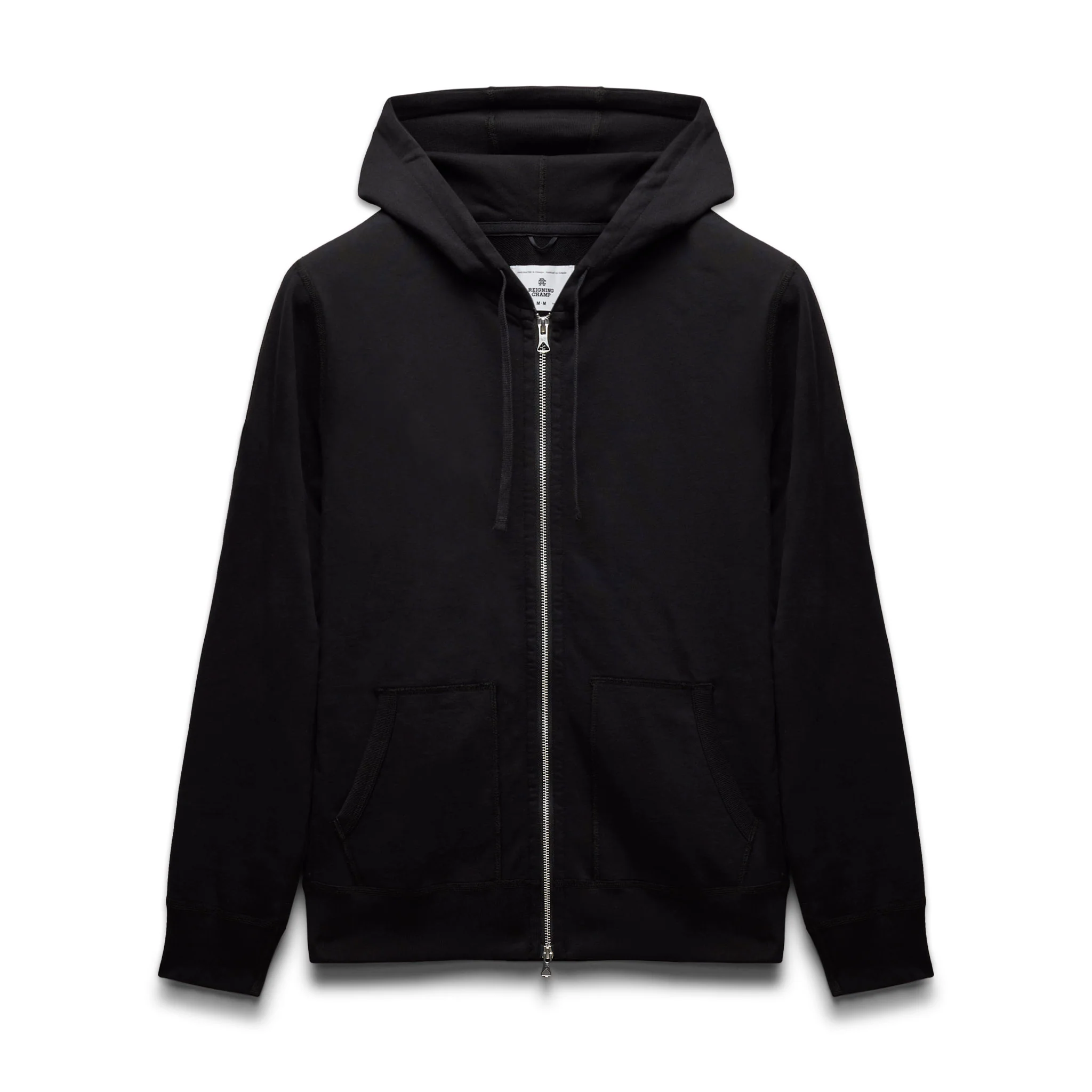 Lightweight Terry Slim Zip Hoodie - Vault
