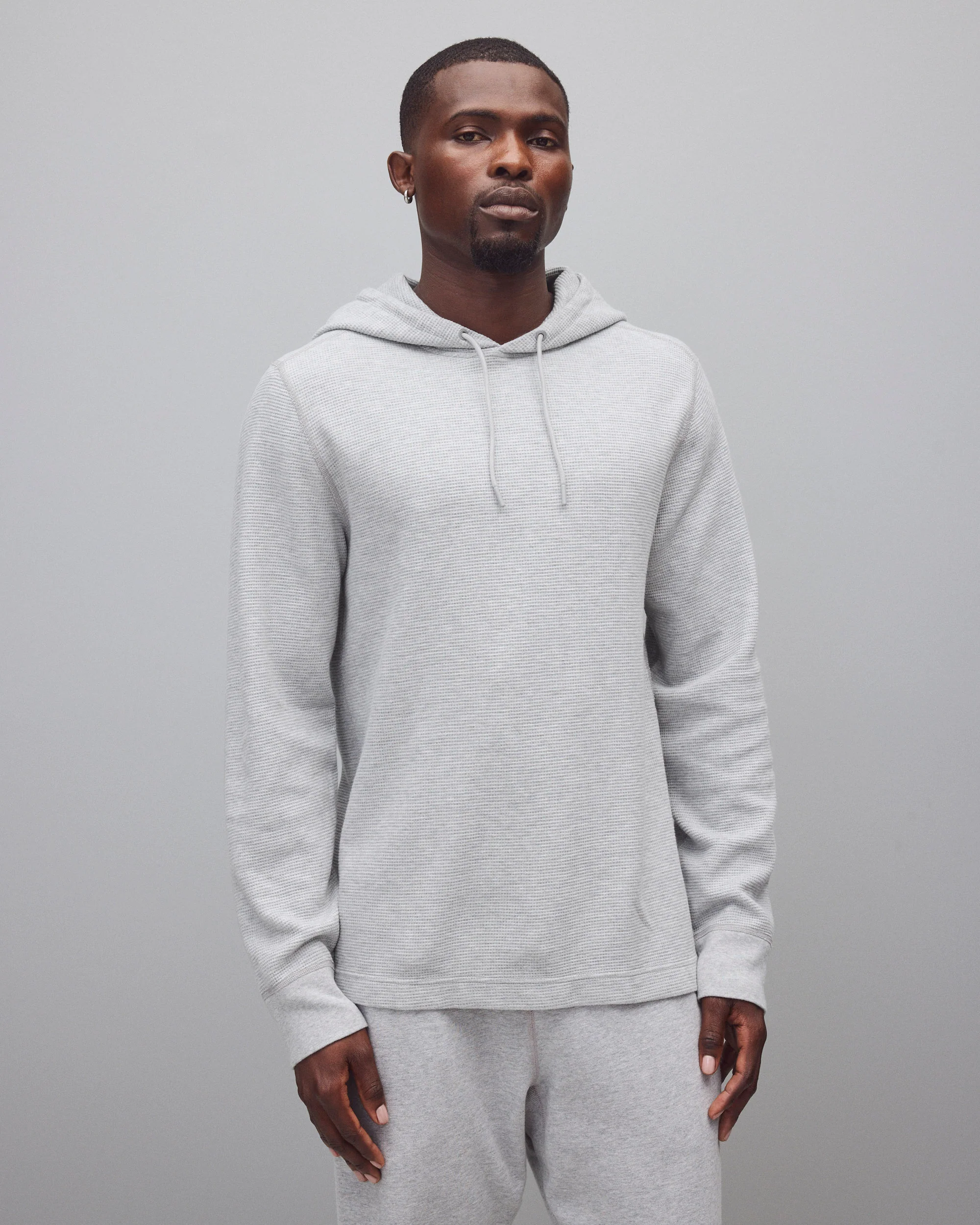 Lightweight Waffle Standard Hoodie