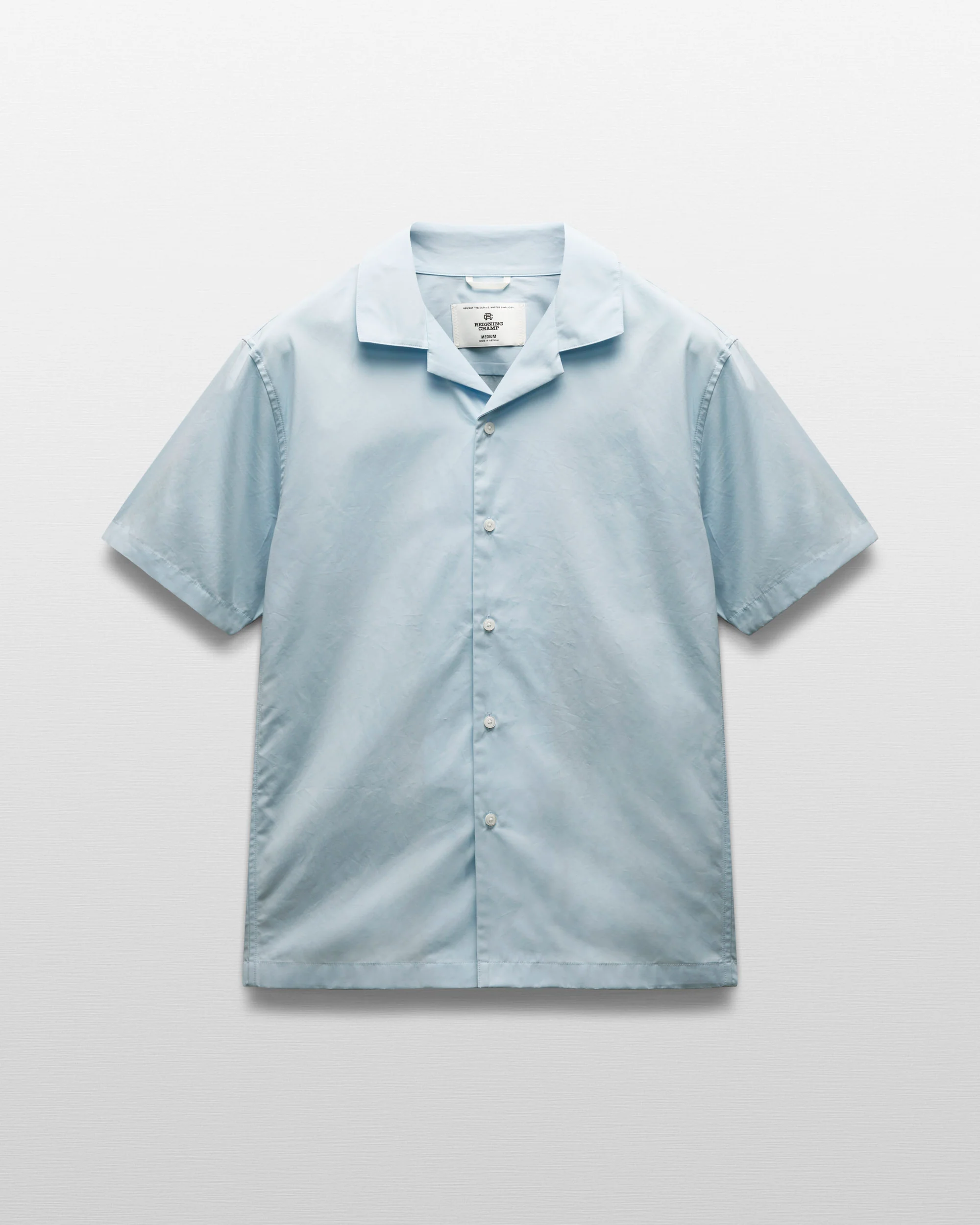 Cotton Poplin Palermo Relaxed Camp Shirt