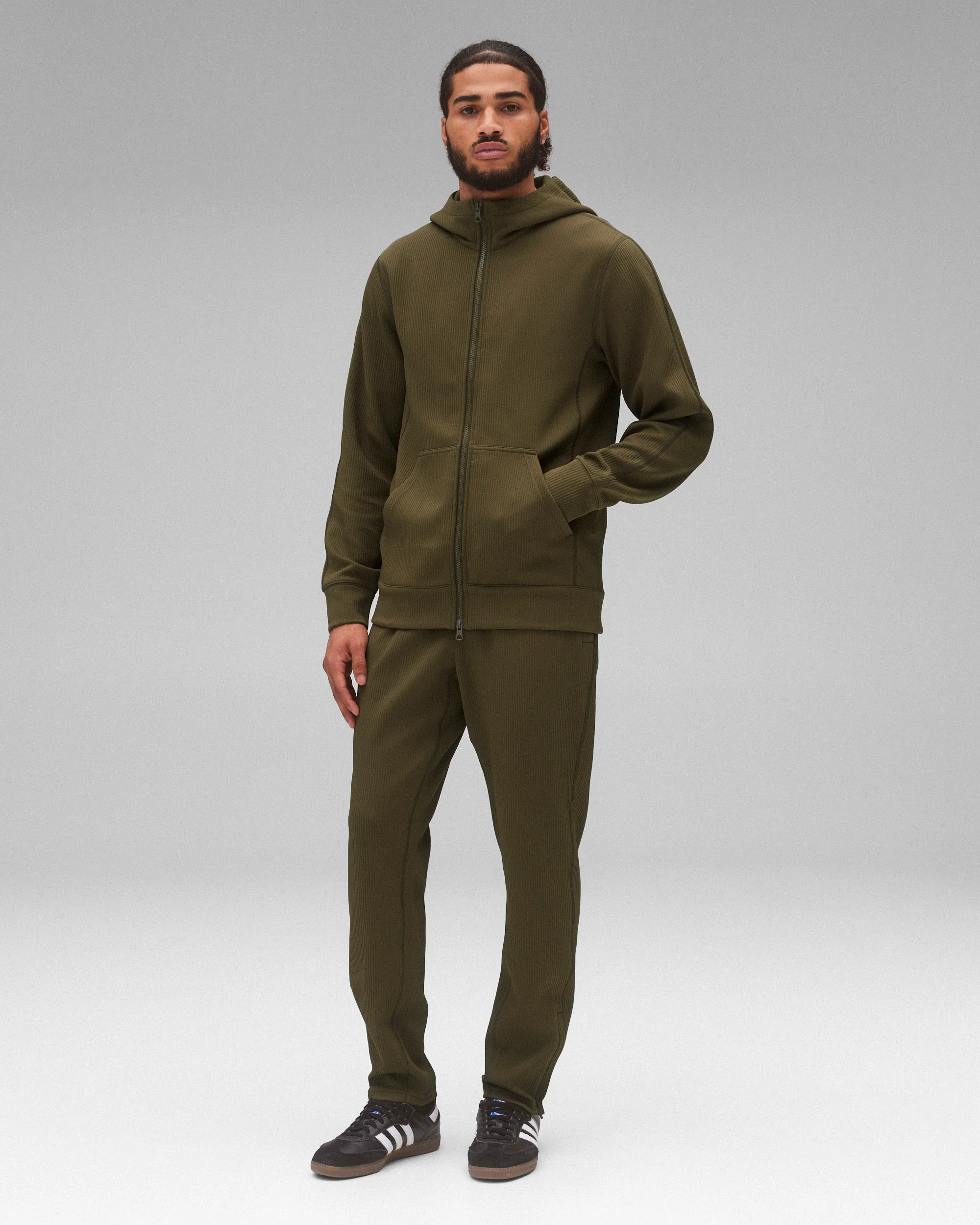 Double Knit Rally Slim Zip Hoodie