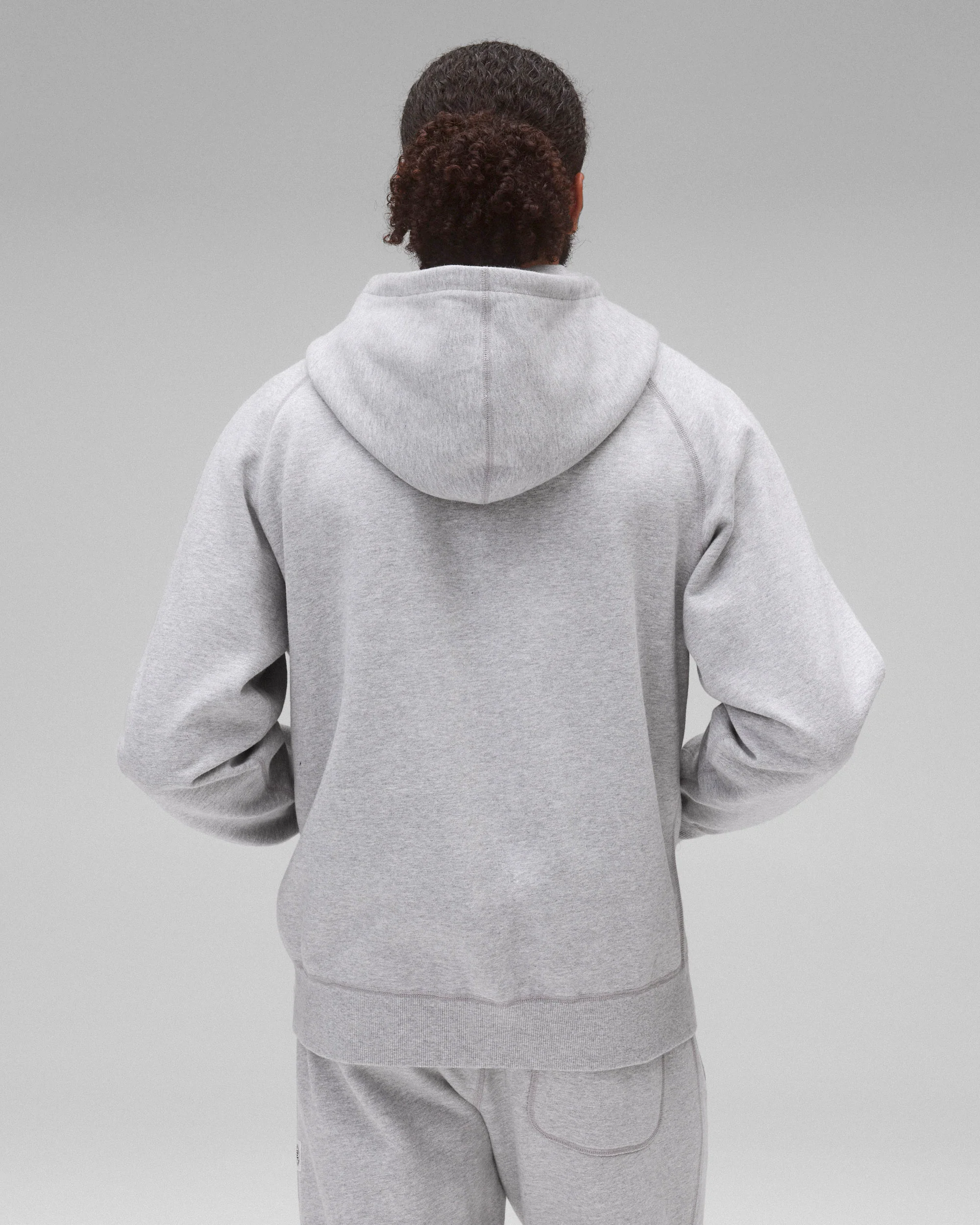 Brushed Fleece Standard Zip Hoodie