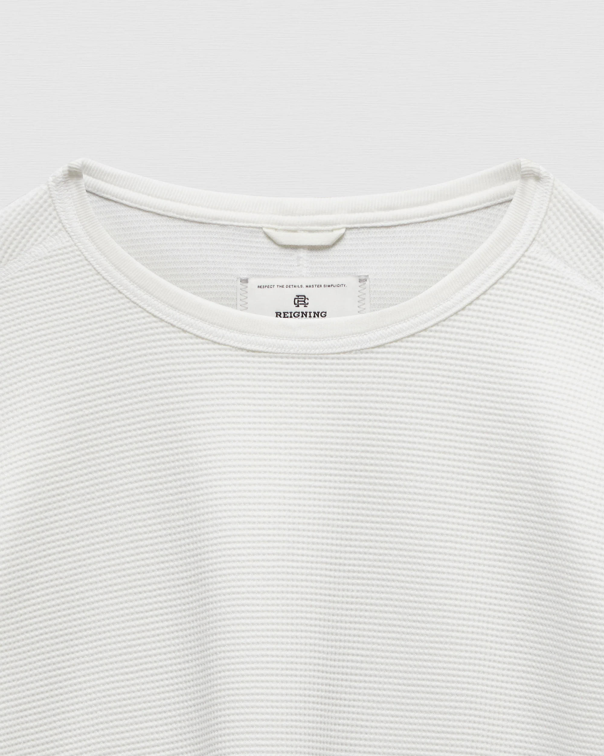 Lightweight Waffle Standard Long Sleeve