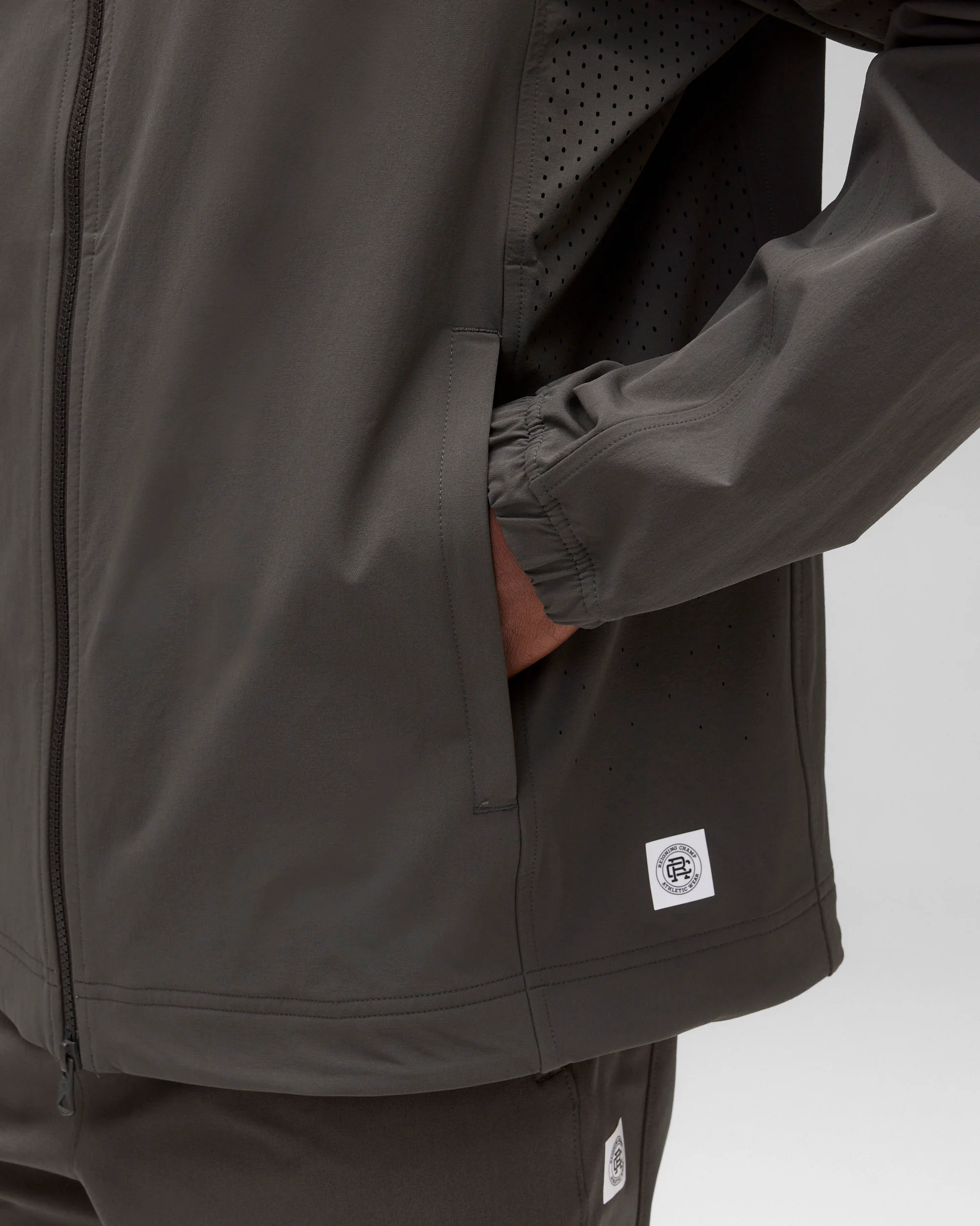 Nylon Oxford Ally Hooded Jacket