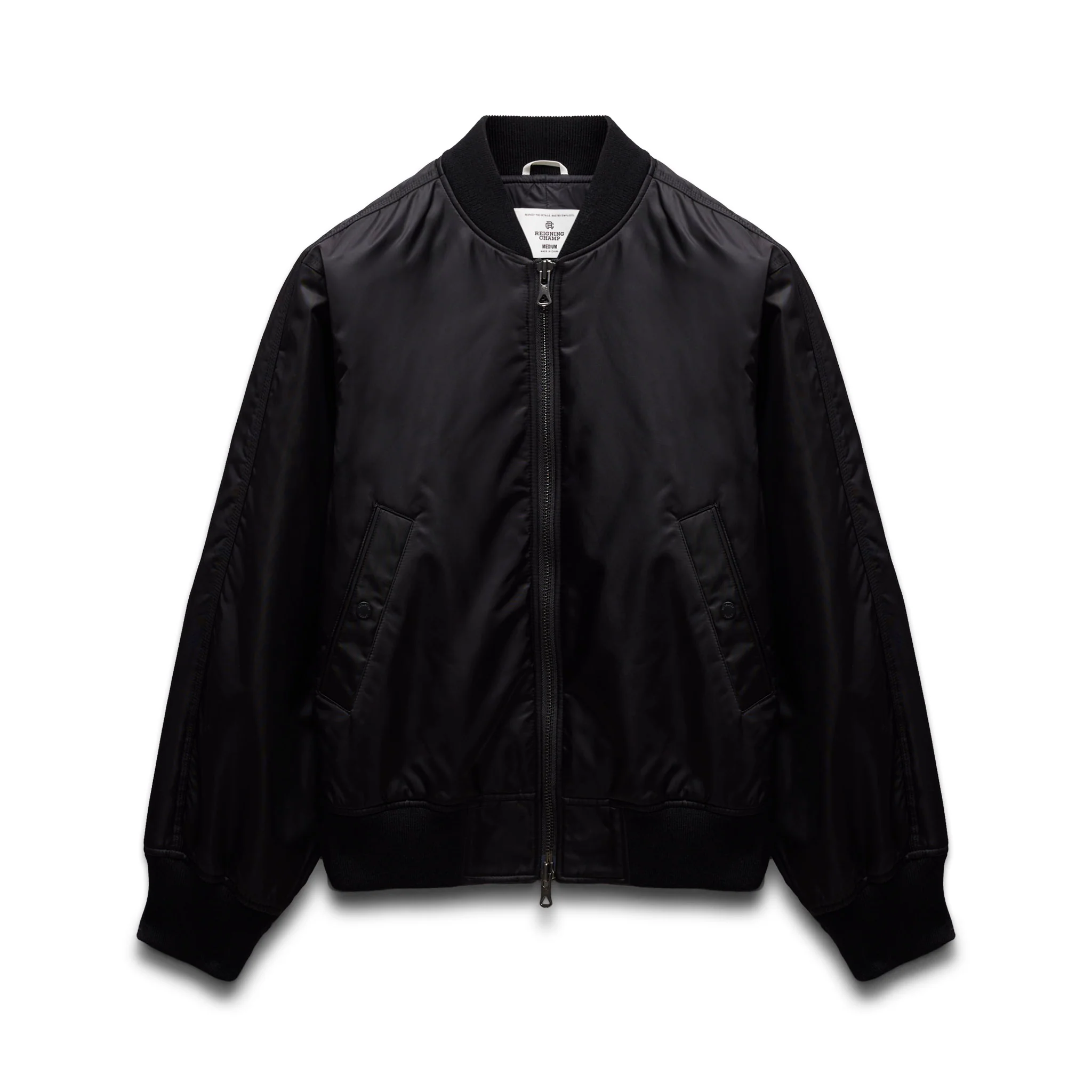 Nylon Twill Crew Jacket