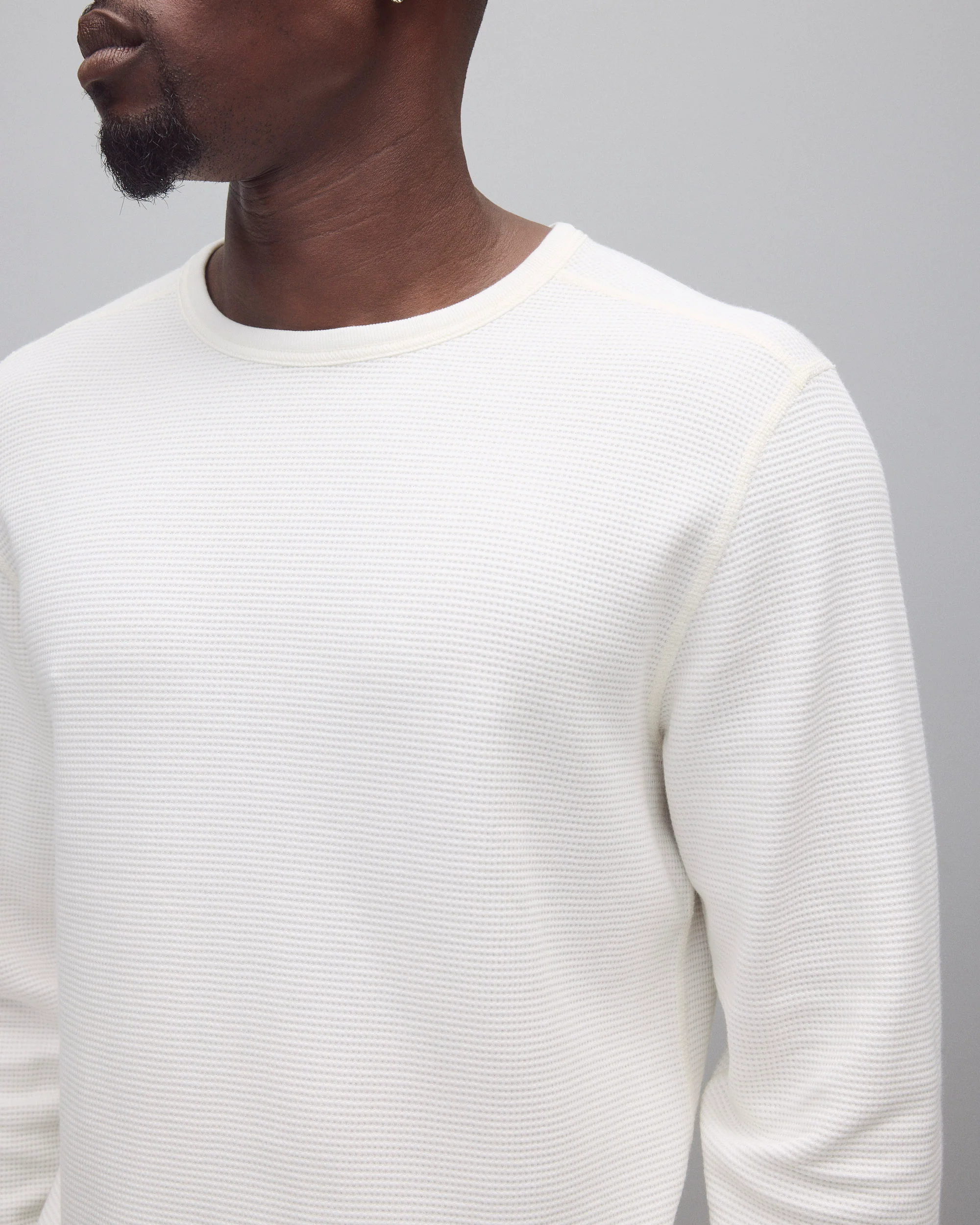 Lightweight Waffle Standard Long Sleeve