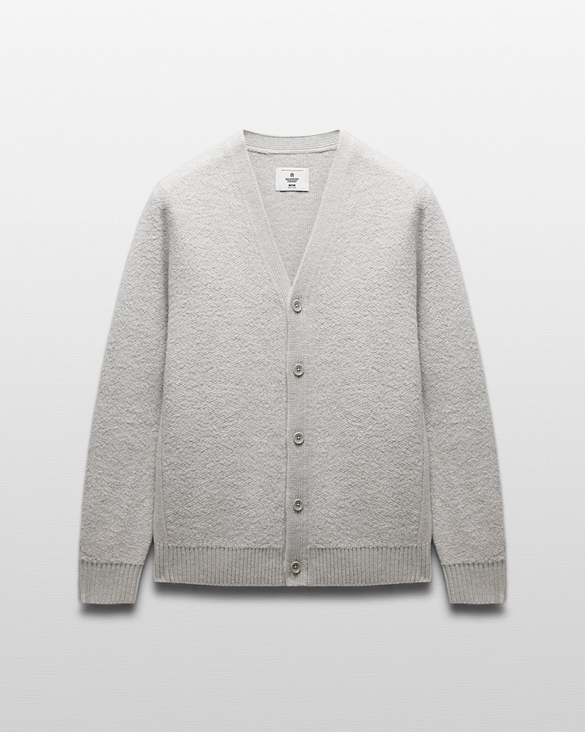 Textured Boucle Turf Cardigan