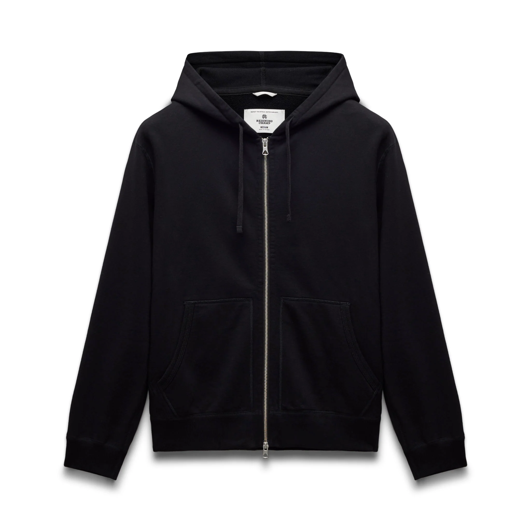 Midweight Terry Standard Zip Hoodie